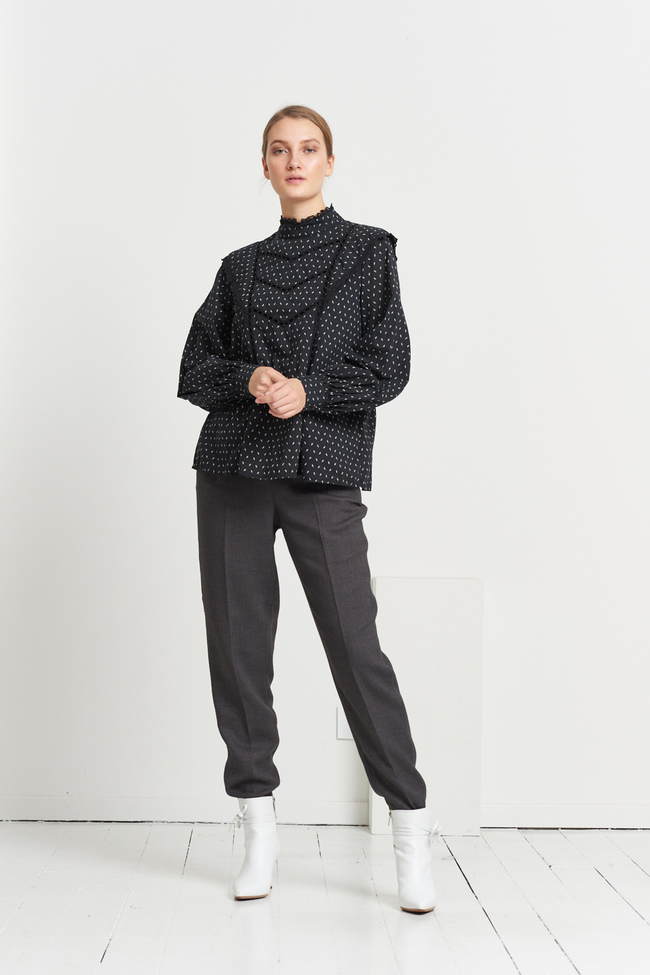 Bruuns Bazaar Chemisier 'aster Figen' XS Noir
