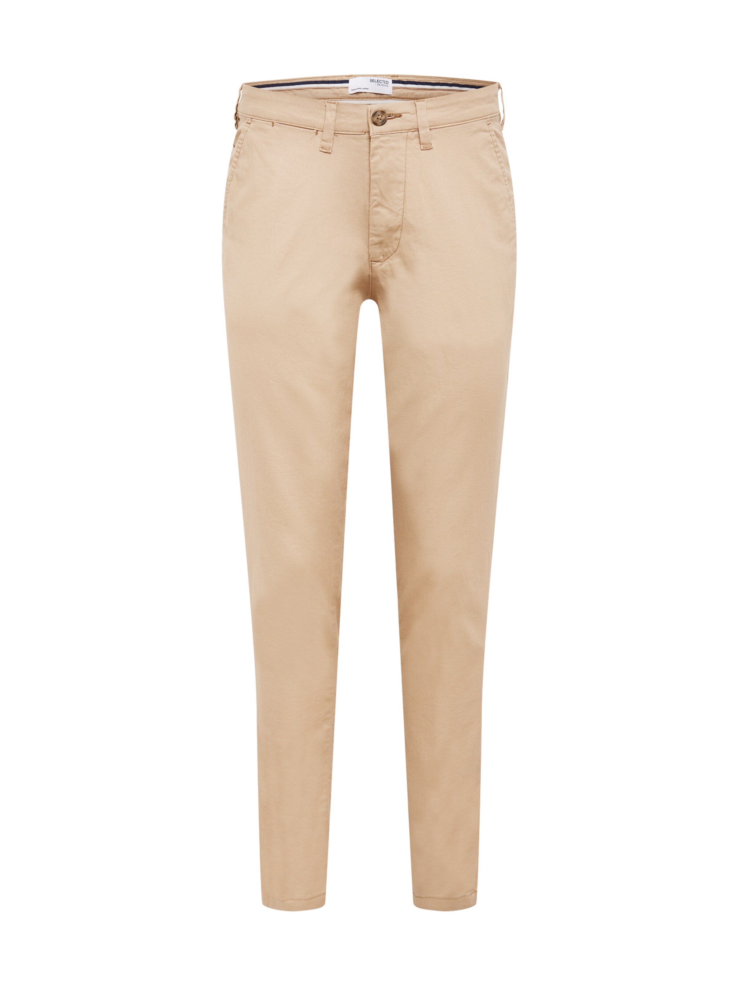 Selected Homme Pantalon Chino 32 Beige