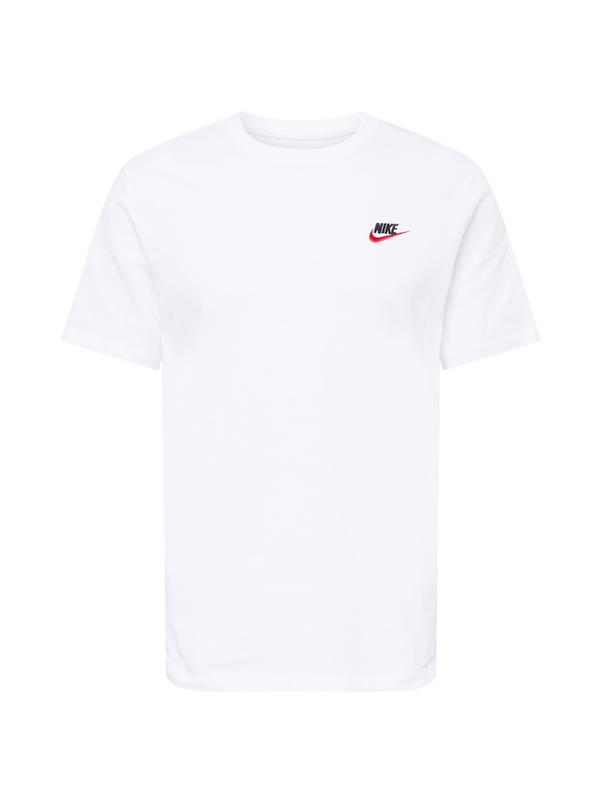 Nike Sportswear Μπλουζάκι 'Club' γυναίκες λευκó xxl