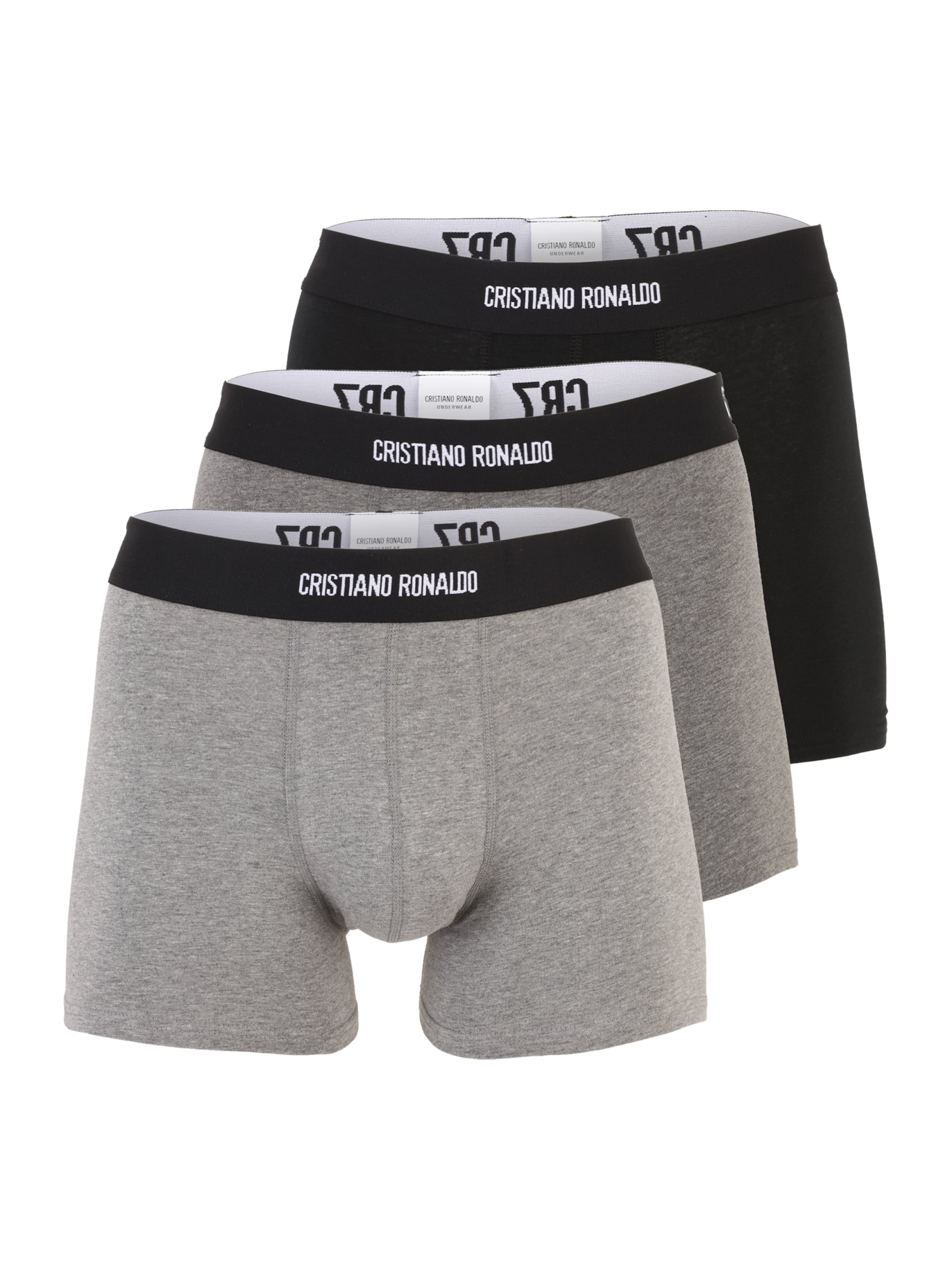 CR7 - Cristiano Ronaldo Boxerky muzi sivá s