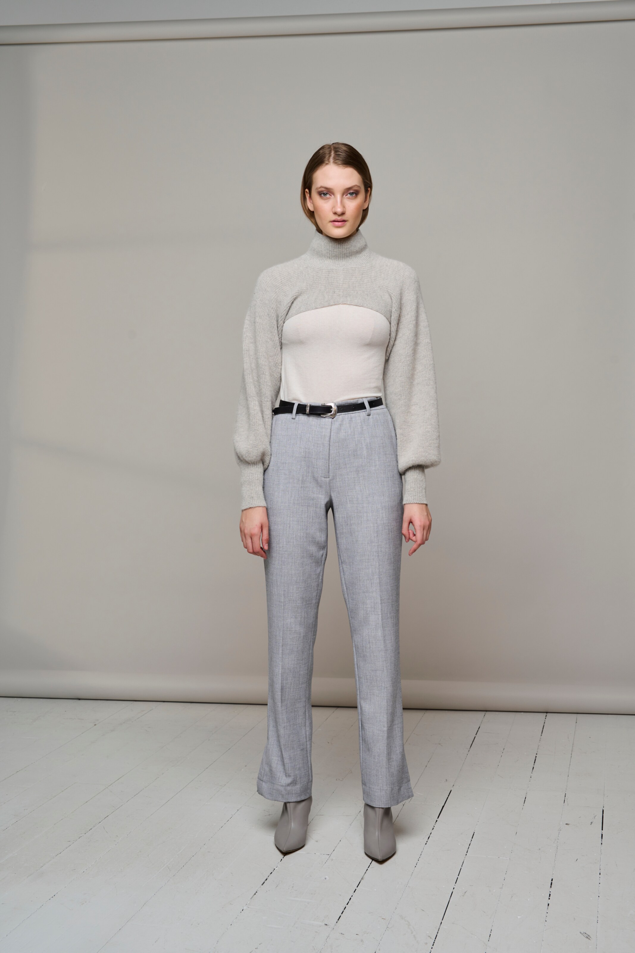 Bruuns Bazaar Pantalon À Plis 'garland Can' 34 Gris