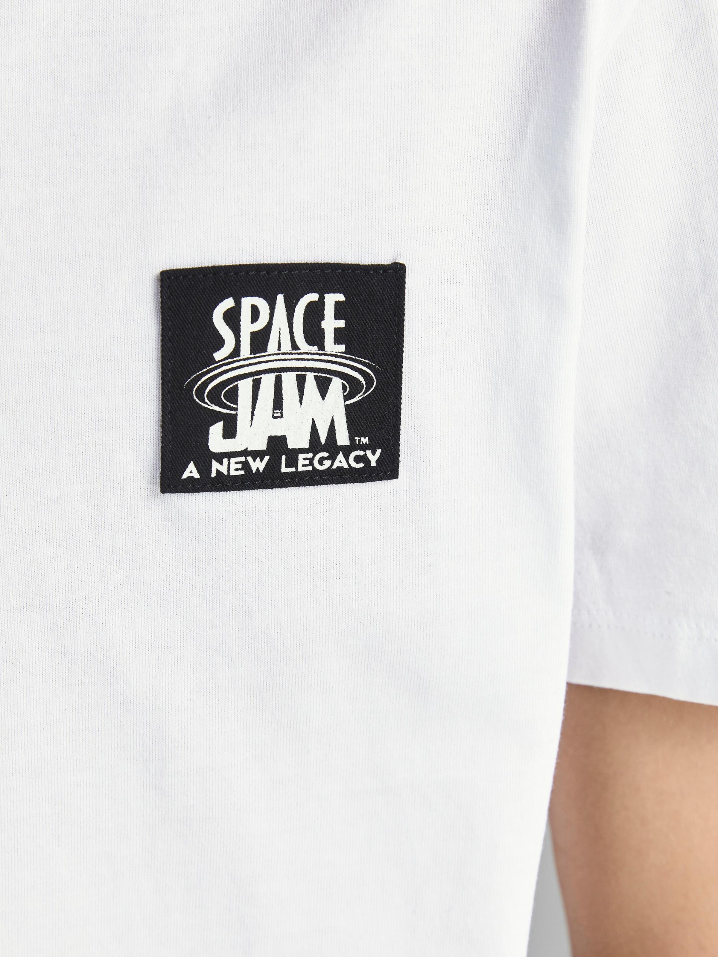 Jack & Jones Junior T-Shirt 'space Jam' 152 Blanc