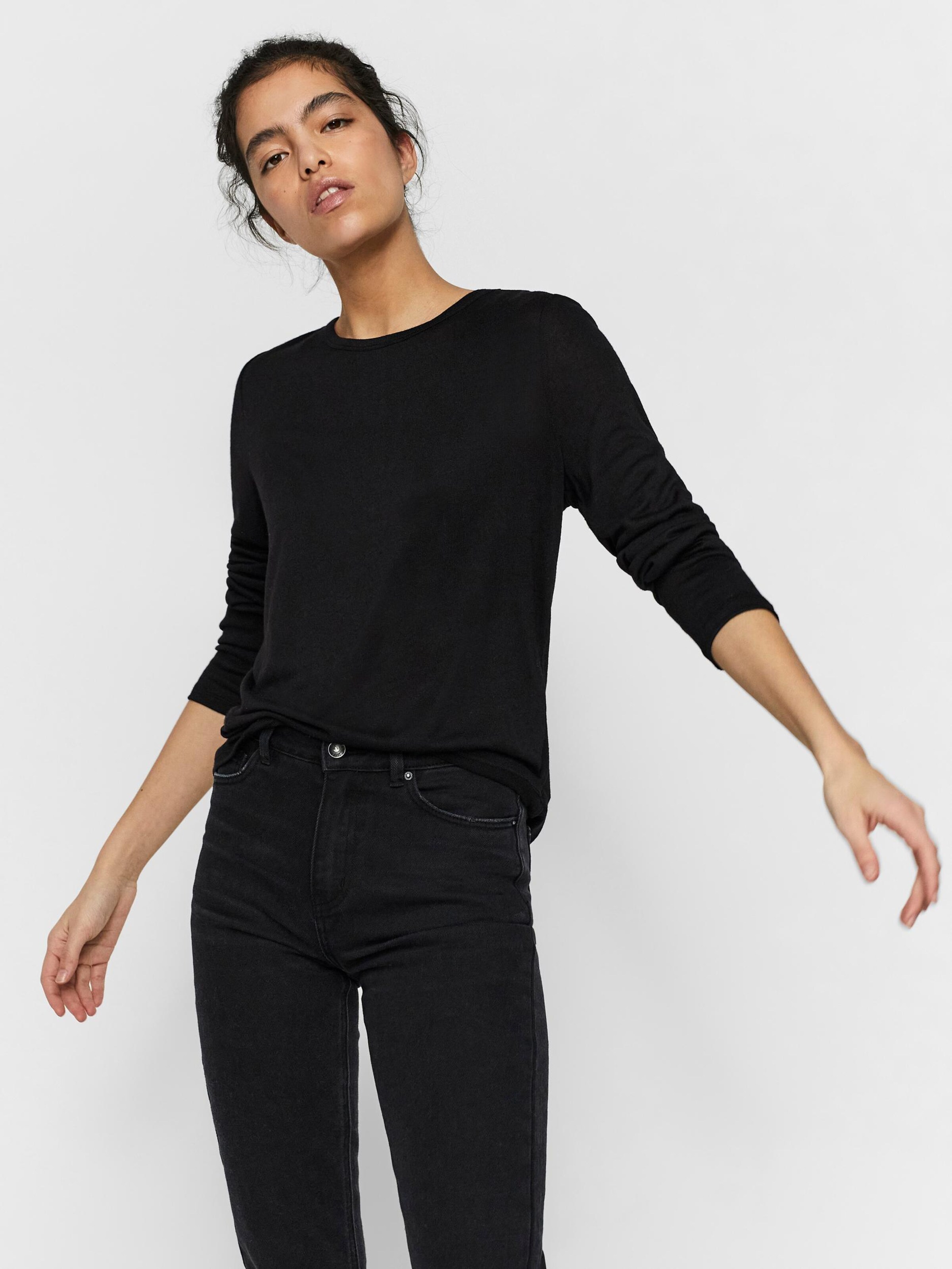Vero Moda T-Shirt L Noir