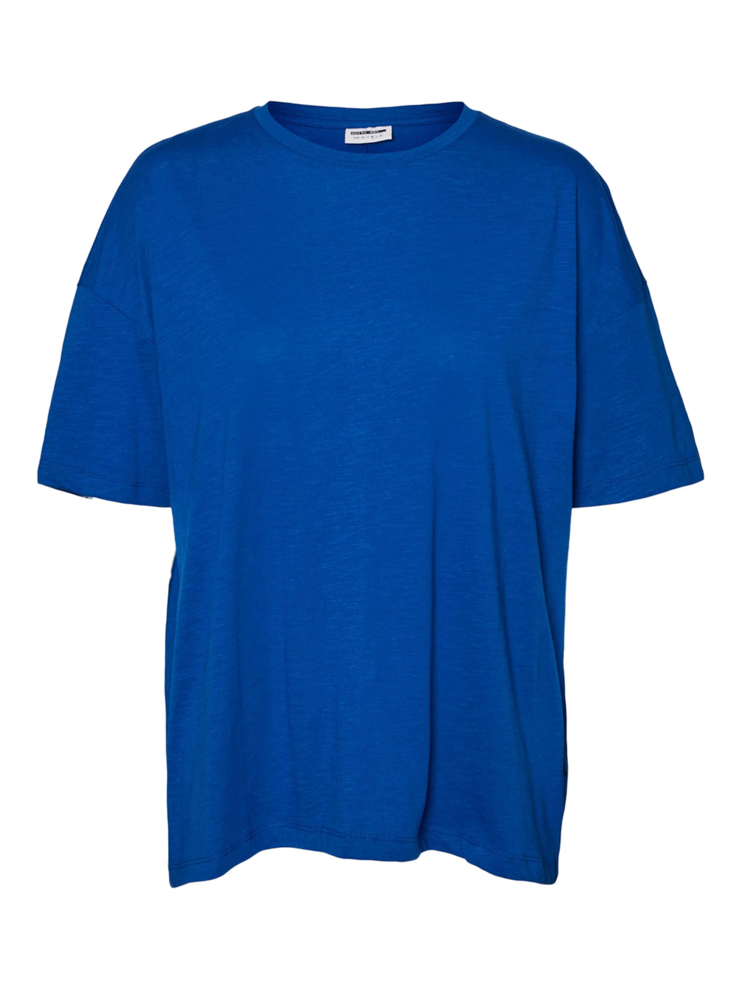 Noisy May Petite T-Shirt 'mathilde' L Bleu