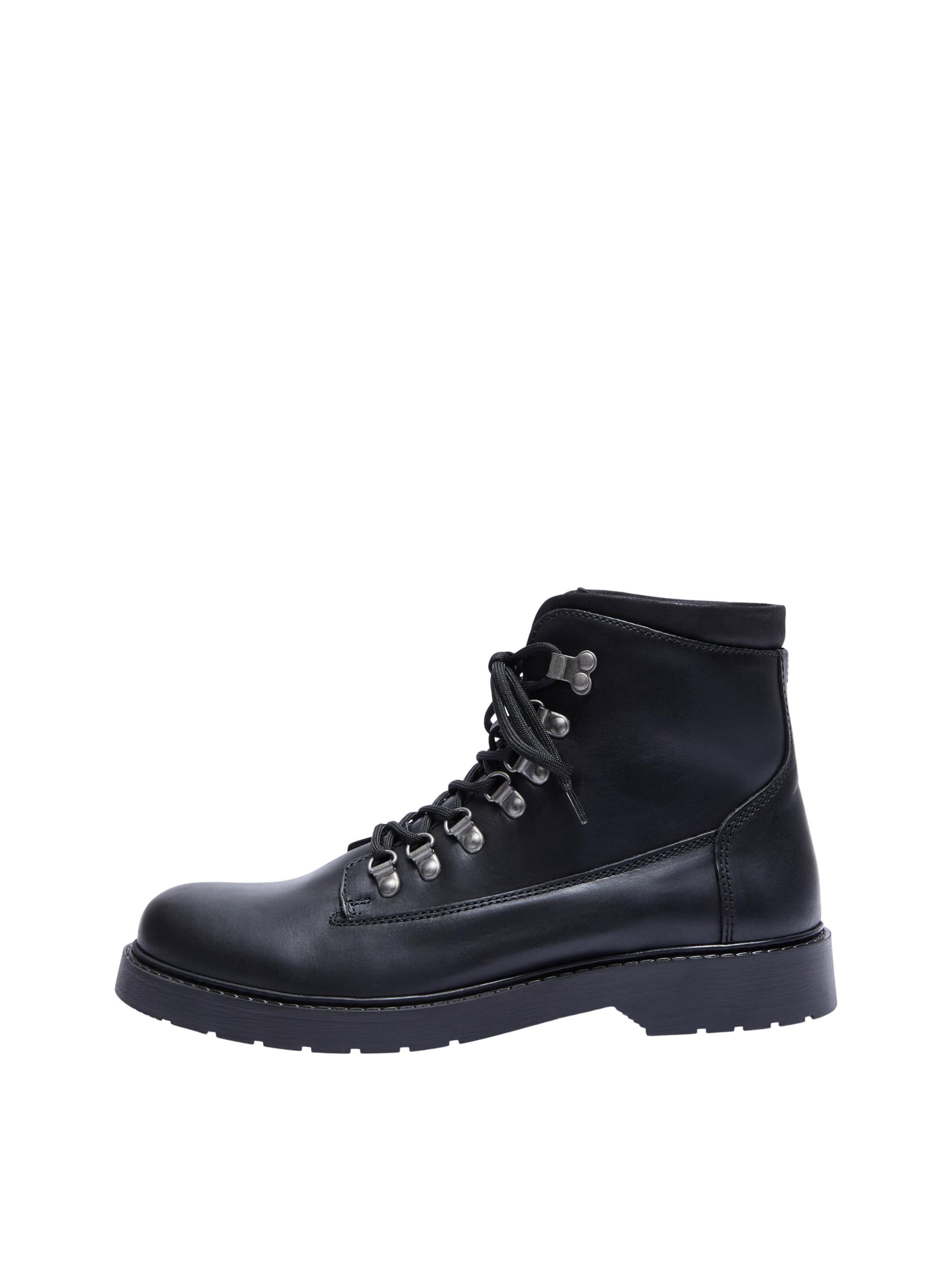 Selected Homme Schnürboots 'mads' 44 Schwarz
