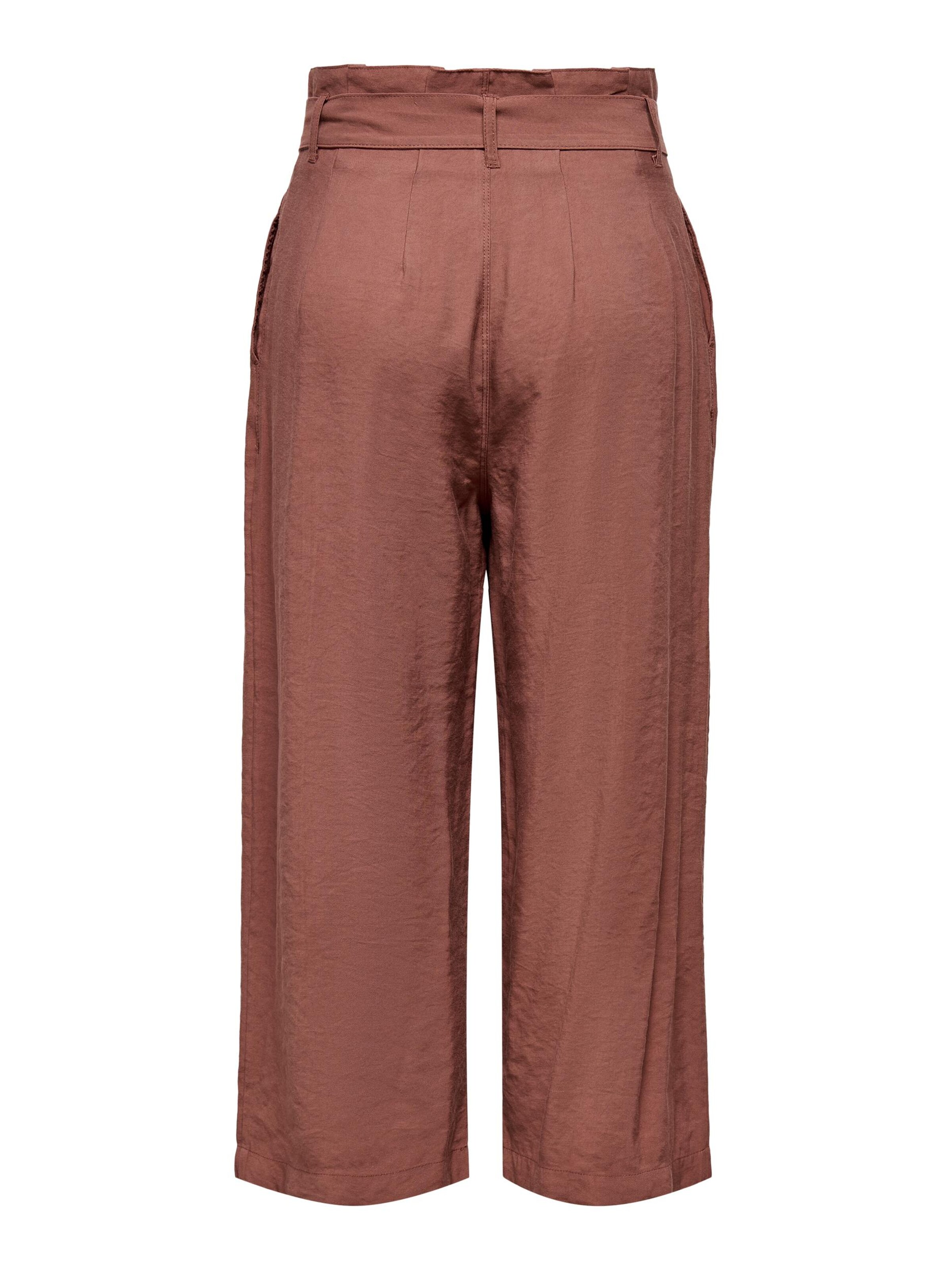 Only Pantalon À Pince 'aminta' 34 Rouge