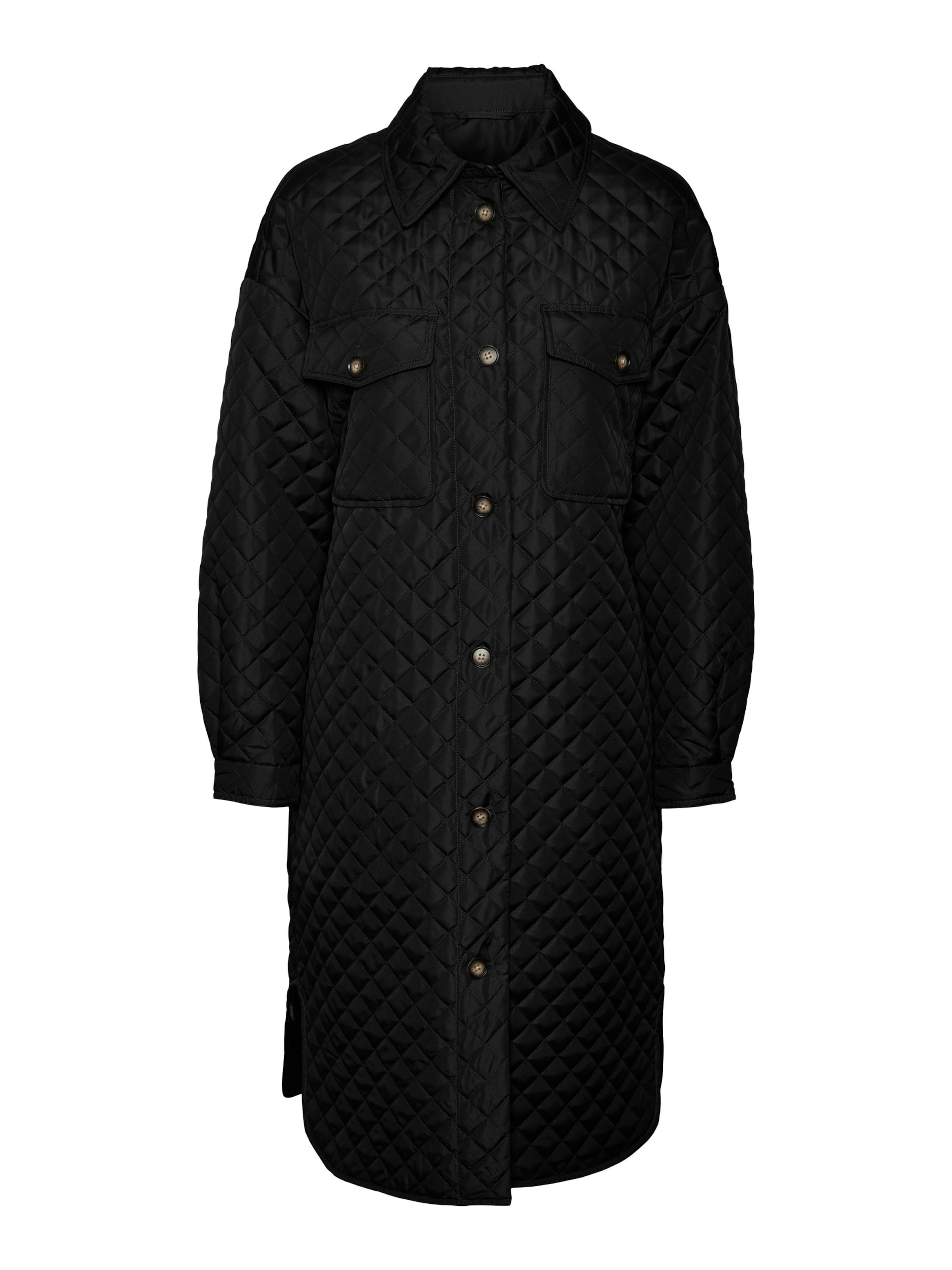 Vero Moda Manteau Mi-Saison 'simone' L Noir