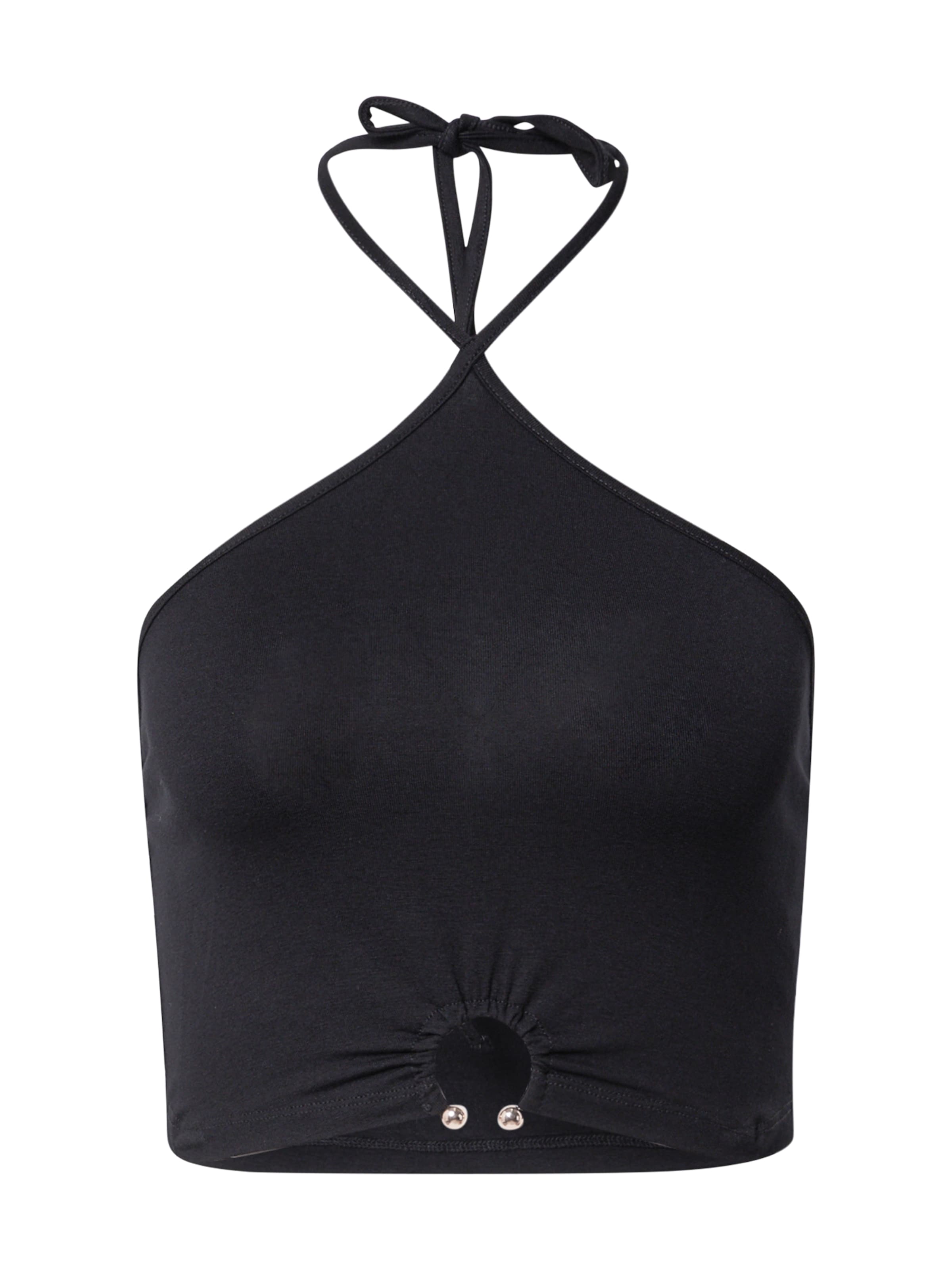 ABOUT YOU Top 'Jo' dames schwarz xs