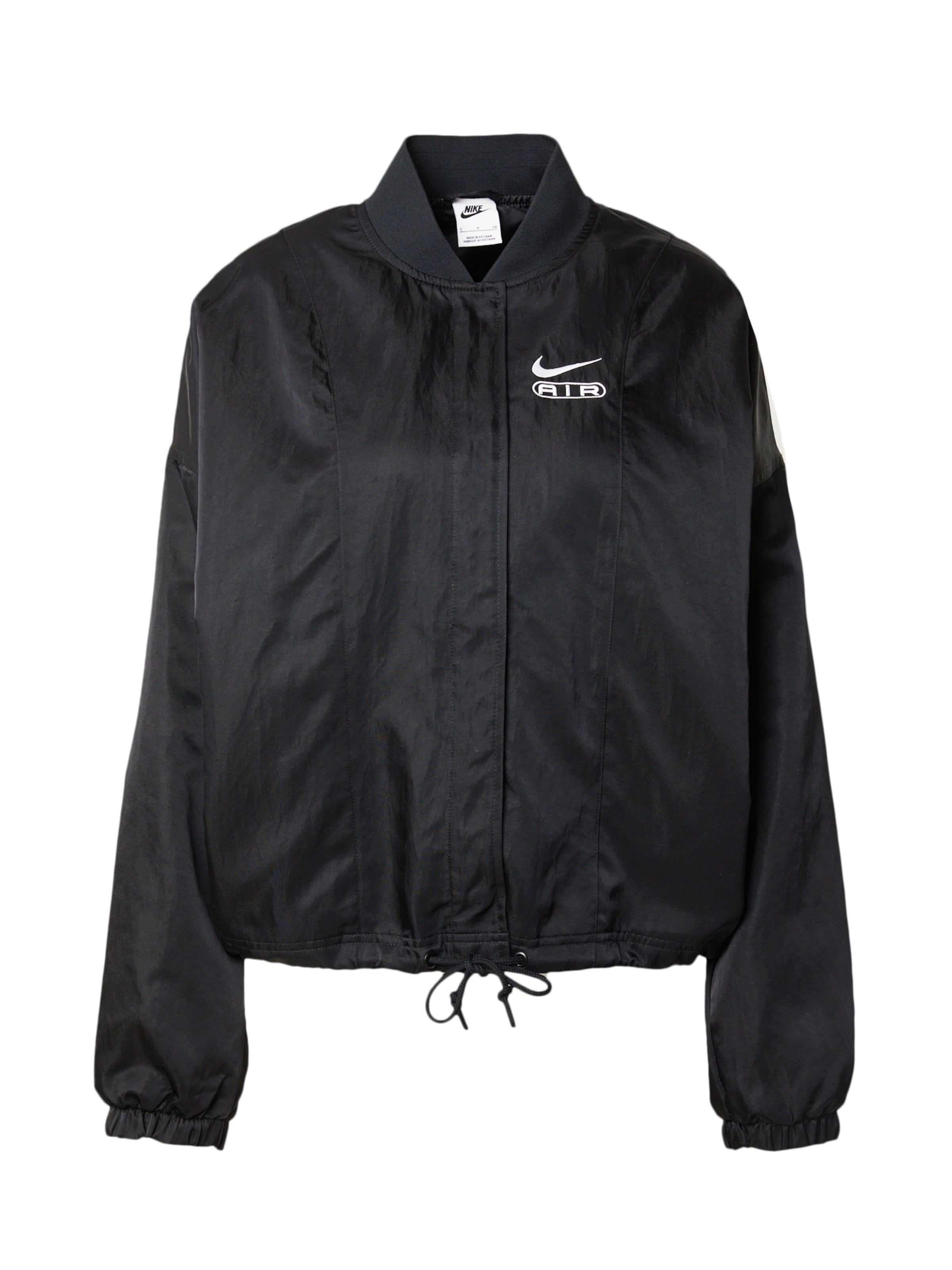 Nike Sportswear Prechodná bunda 'AIR' ženy čierna xl