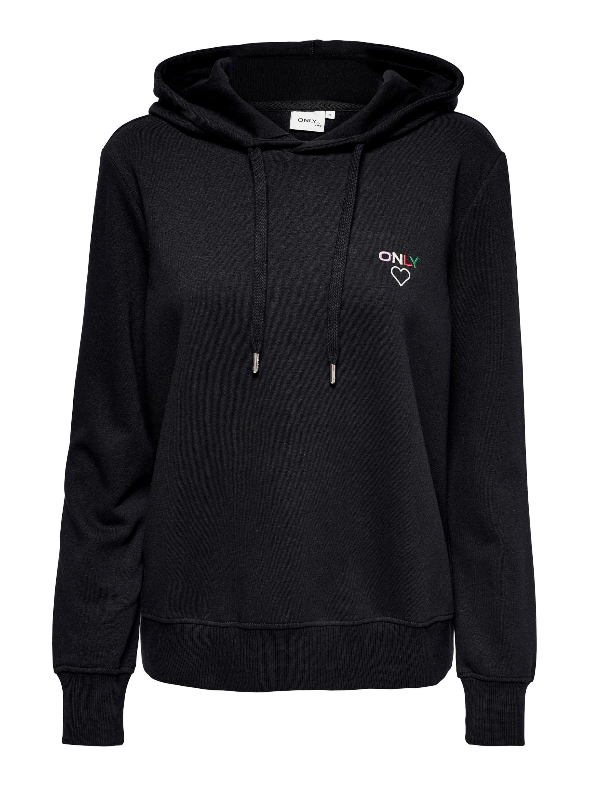 Only Sweat-Shirt 'noomi' L Noir