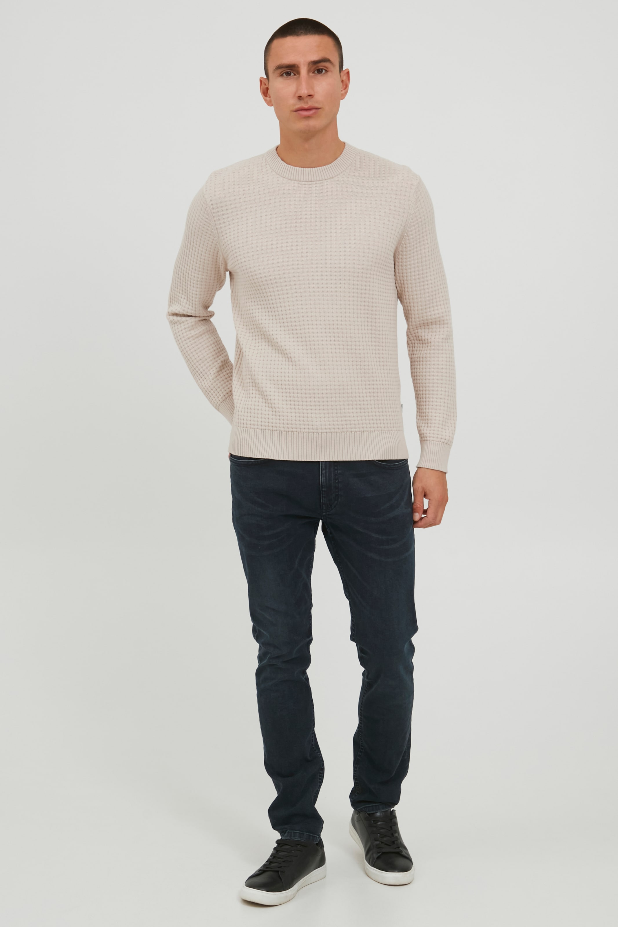Casual Friday Pull-Over 'karlo' M Beige