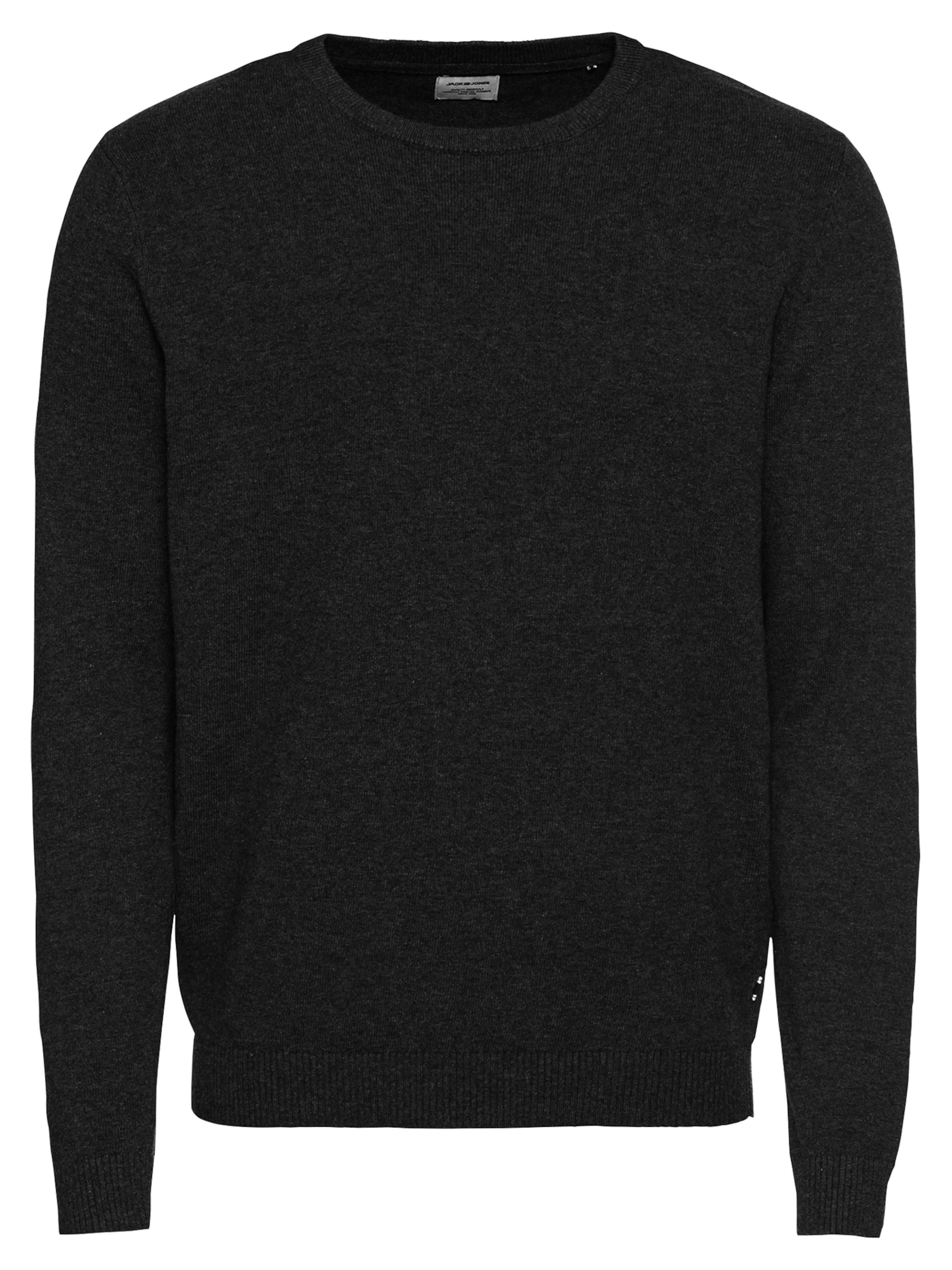 JACK & JONES Sveter muzi čierna xl