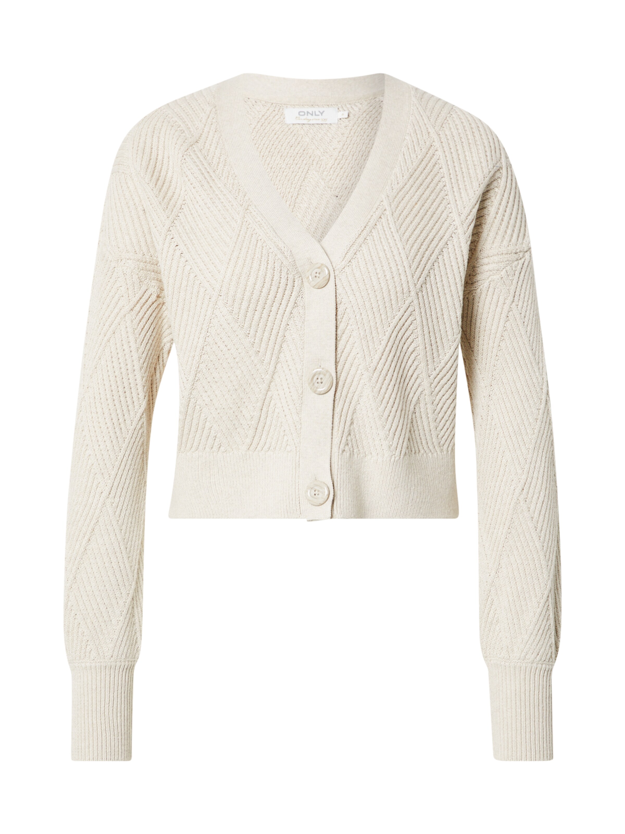 Only Cardigan 'maxina' L Beige