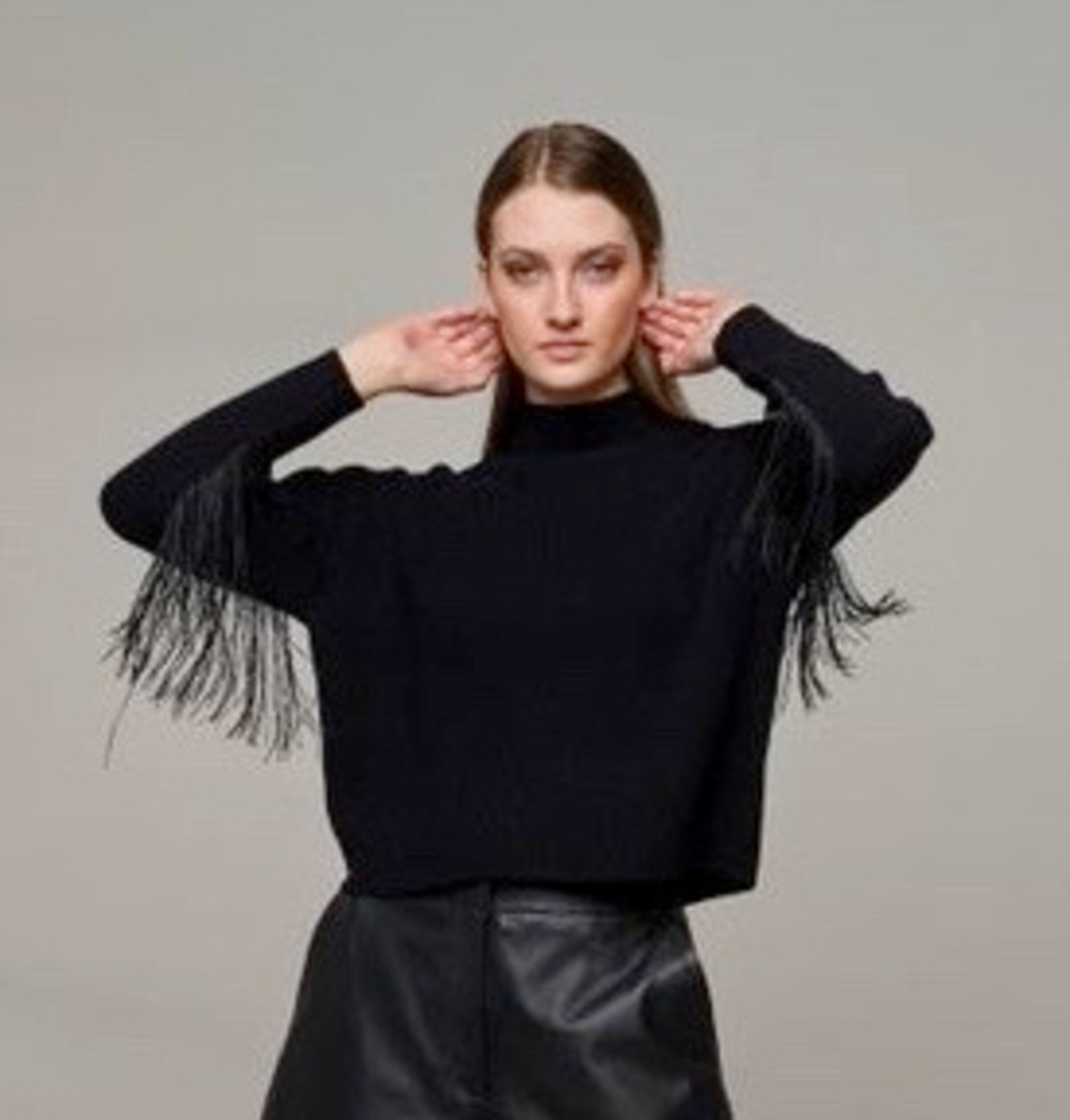 Bruuns Bazaar Pull-Over 'simona Anni' XS Noir