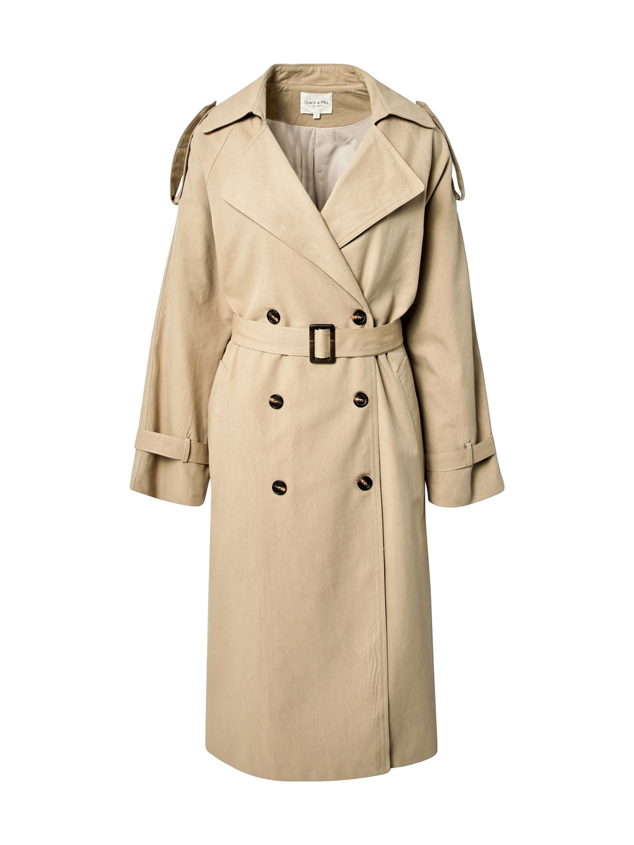 Grace & Mila Manteau Mi-Saison 'enguerran' S Beige