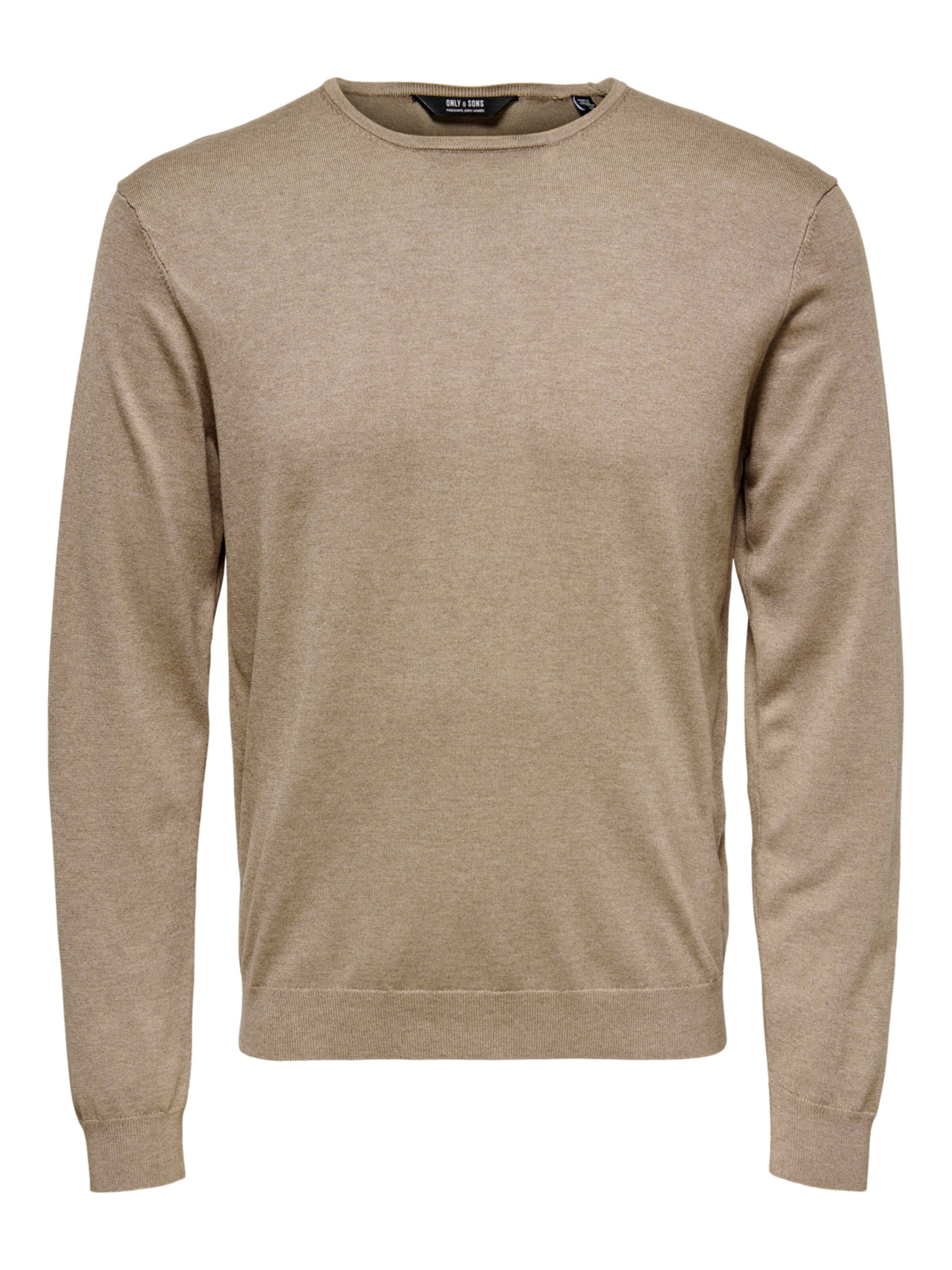 Only & Sons Pull-Over 'wyler' L Marron