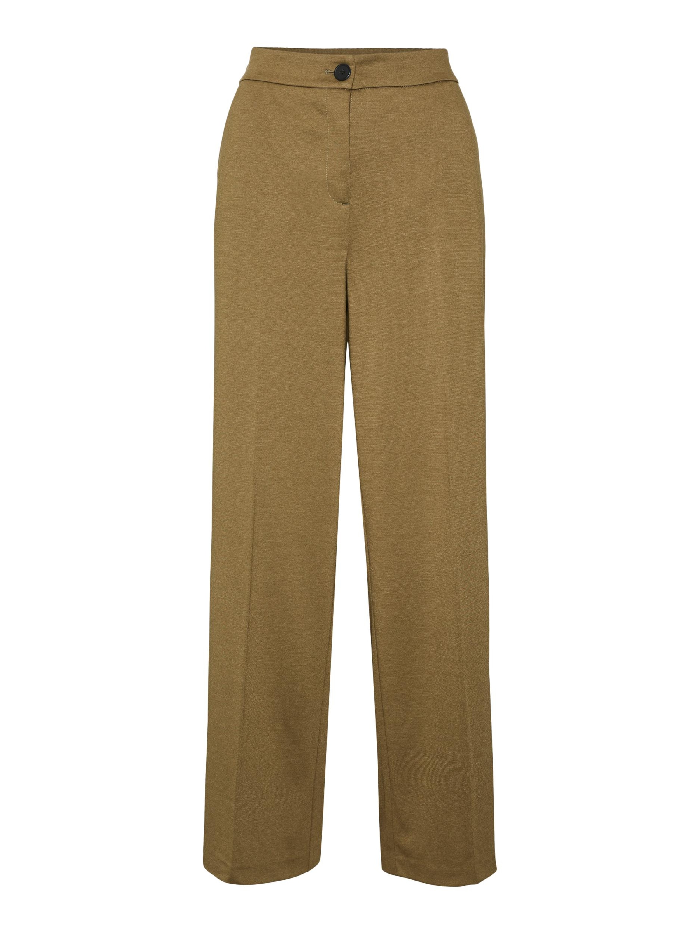 Vero Moda Pantalon À Plis 'berta' 40 Marron