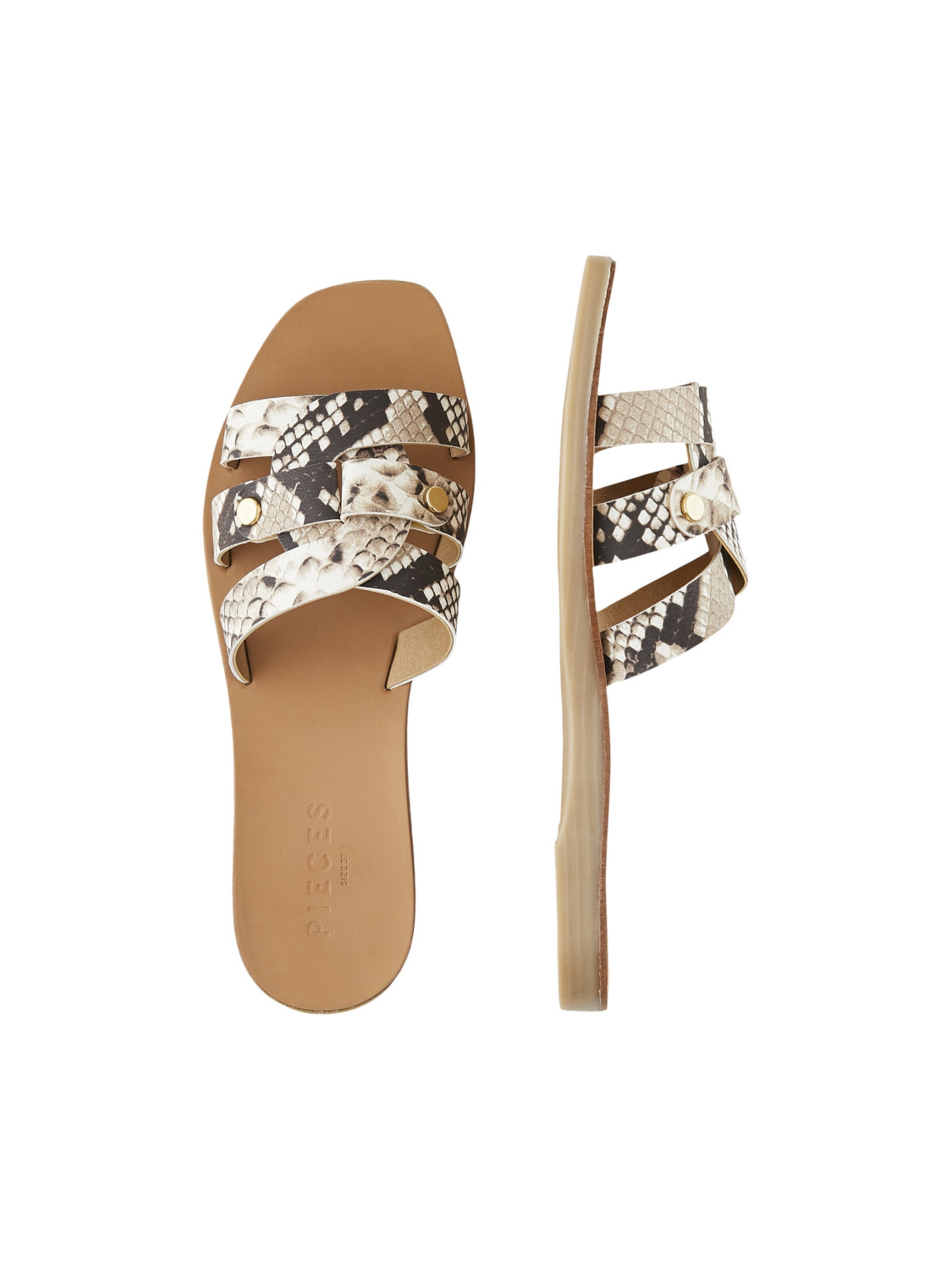 Pieces Mule 40 Marron