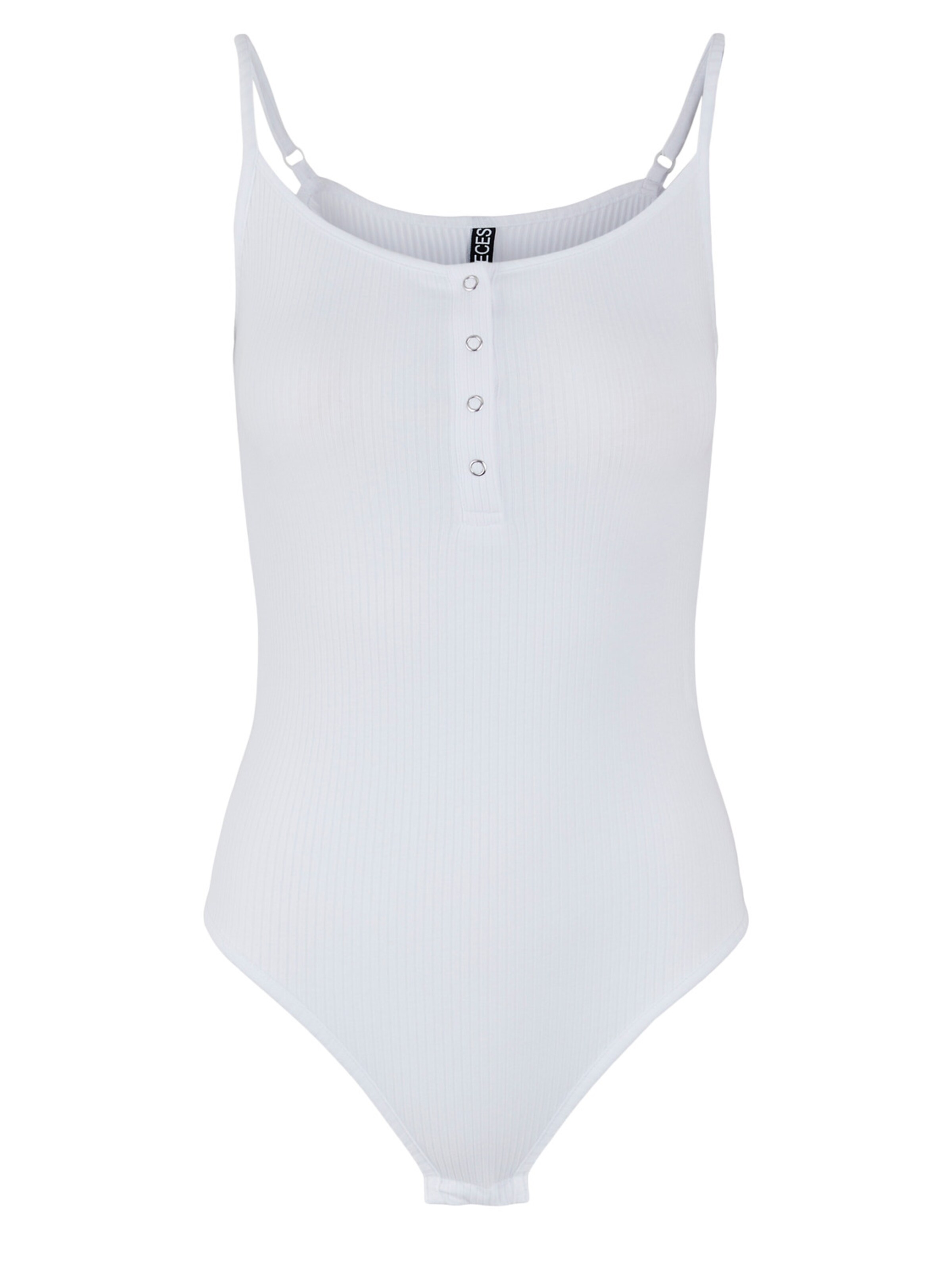Pieces Shirtbody 'kitte' L Blanc