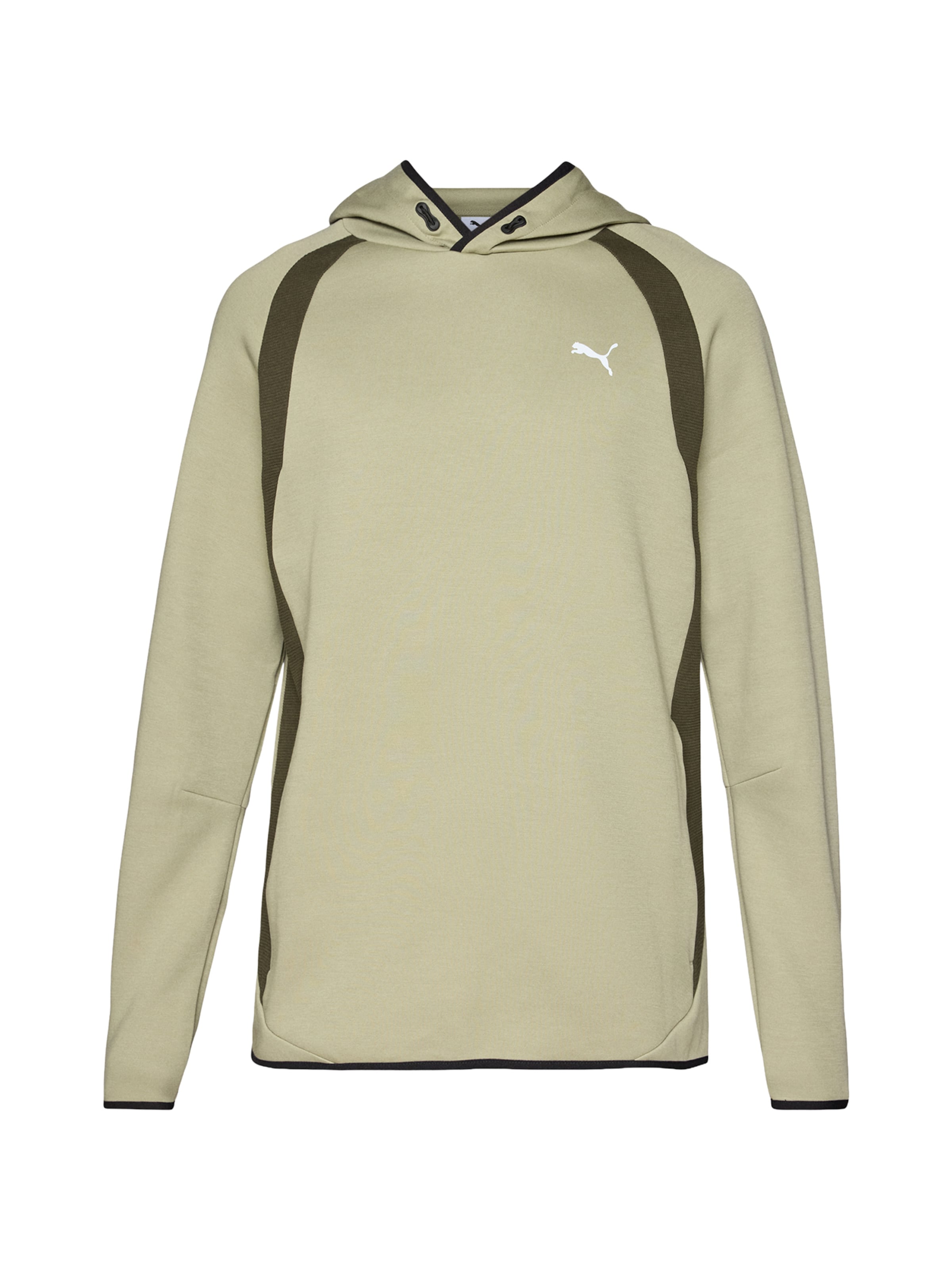 PUMA Hanorac sport 'EVOSTRIPE' bǎrați verde s