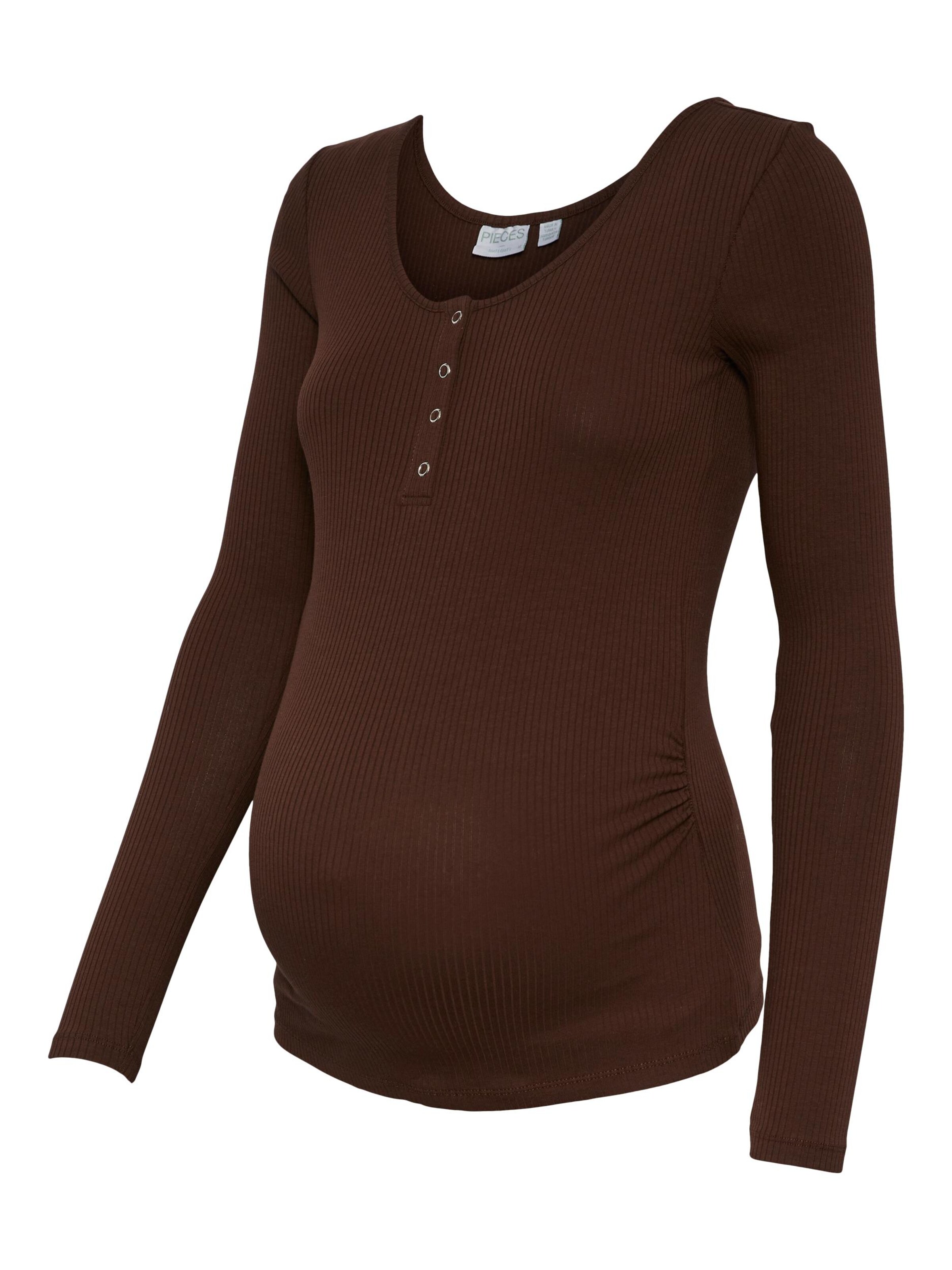 Pieces Maternity T-Shirt 'kitte' L Rouge