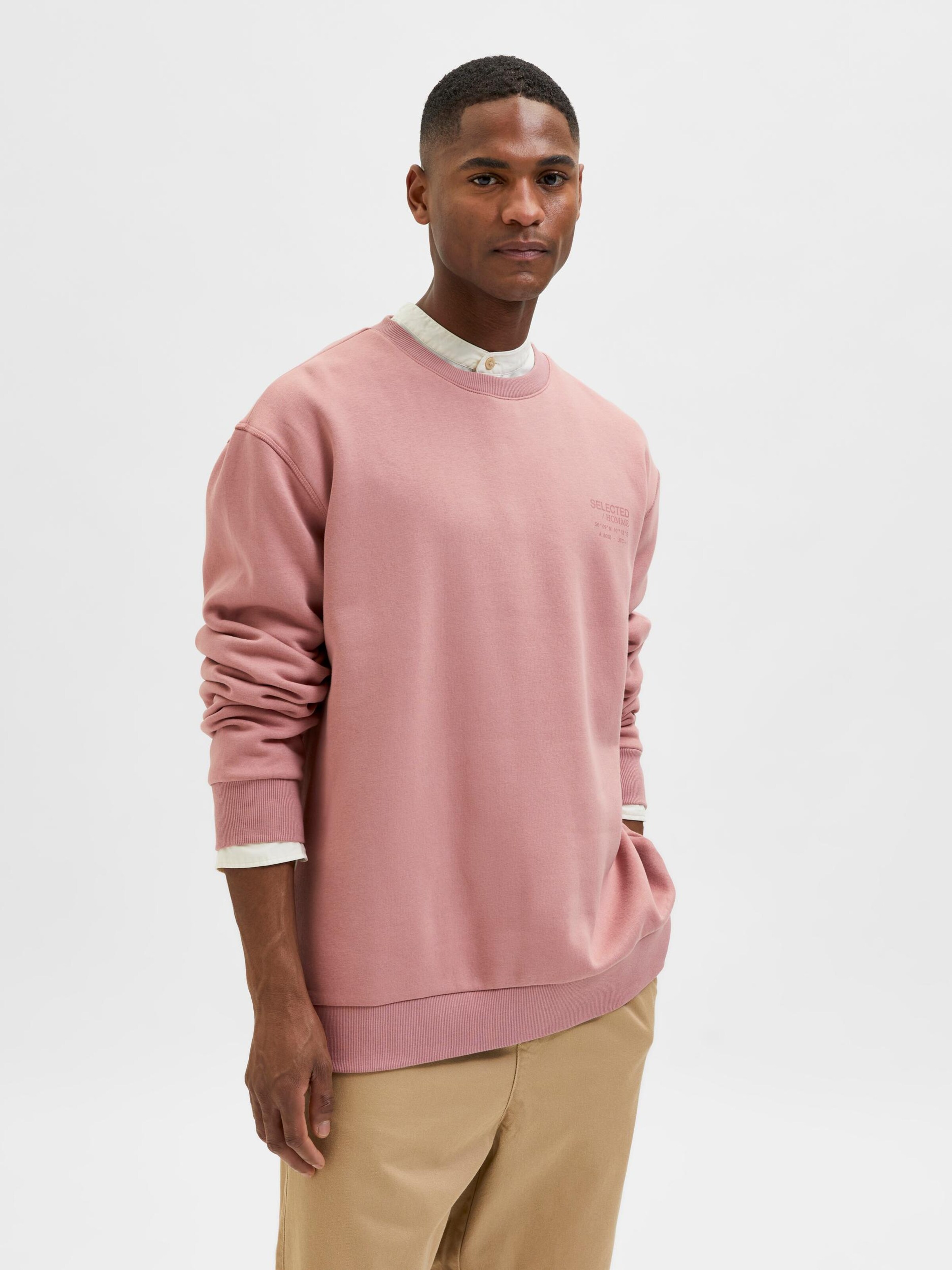 Selected Homme Sweat-Shirt 'arvid' S Rose
