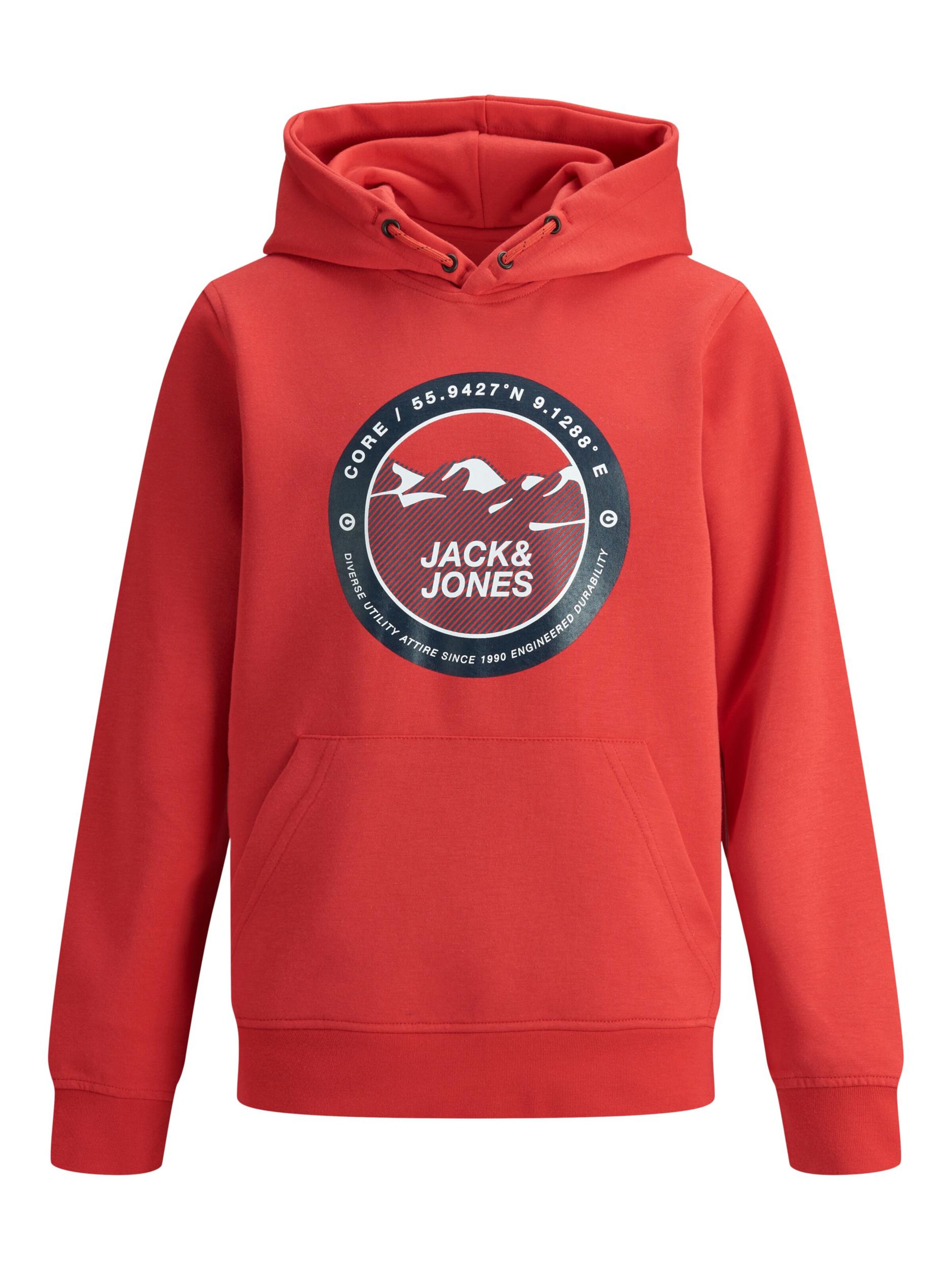 Jack & Jones Junior Sweat 'bilo' 152 Rouge