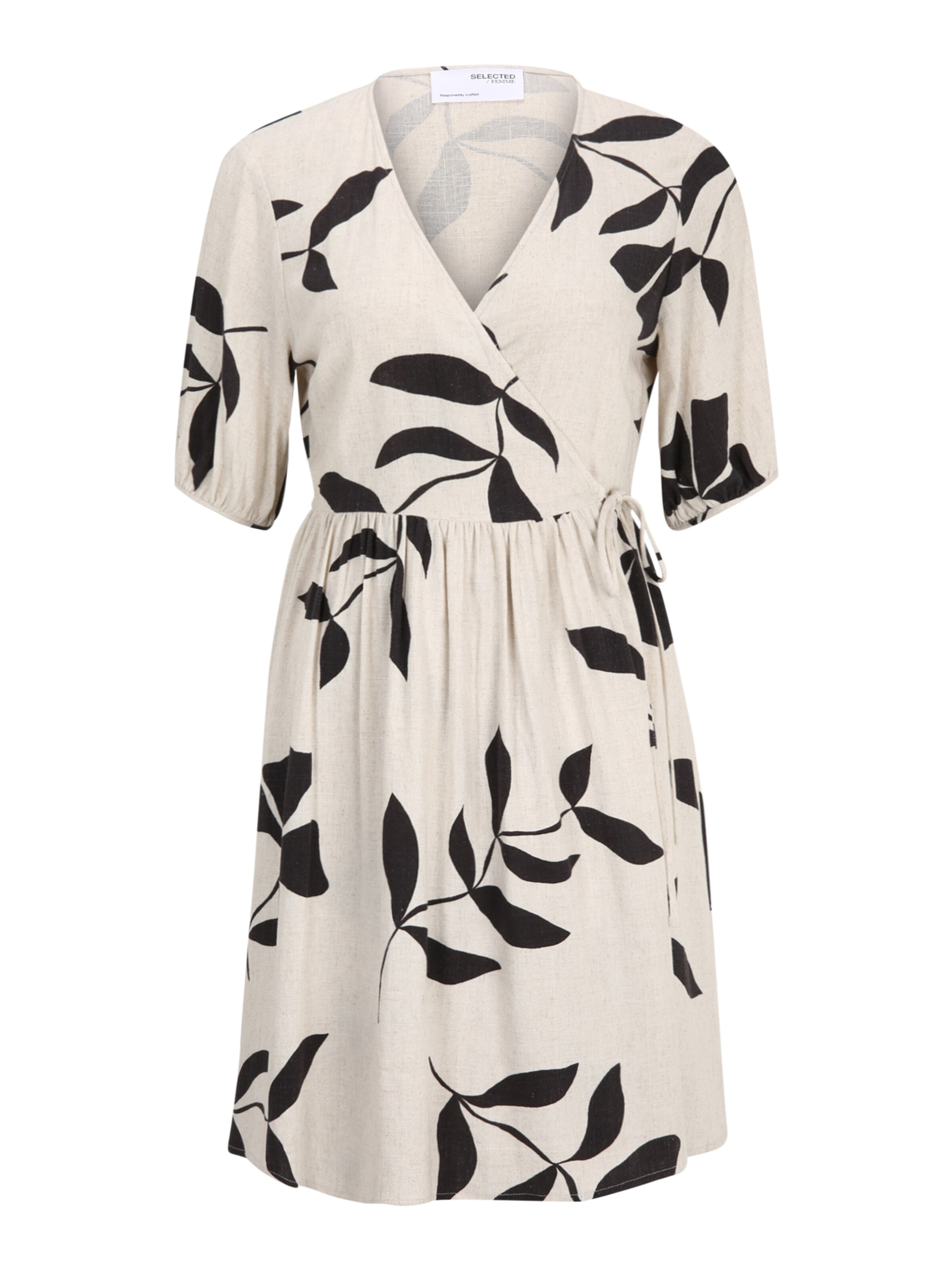 Selected Femme Petite Robe 'rami' 40 Beige