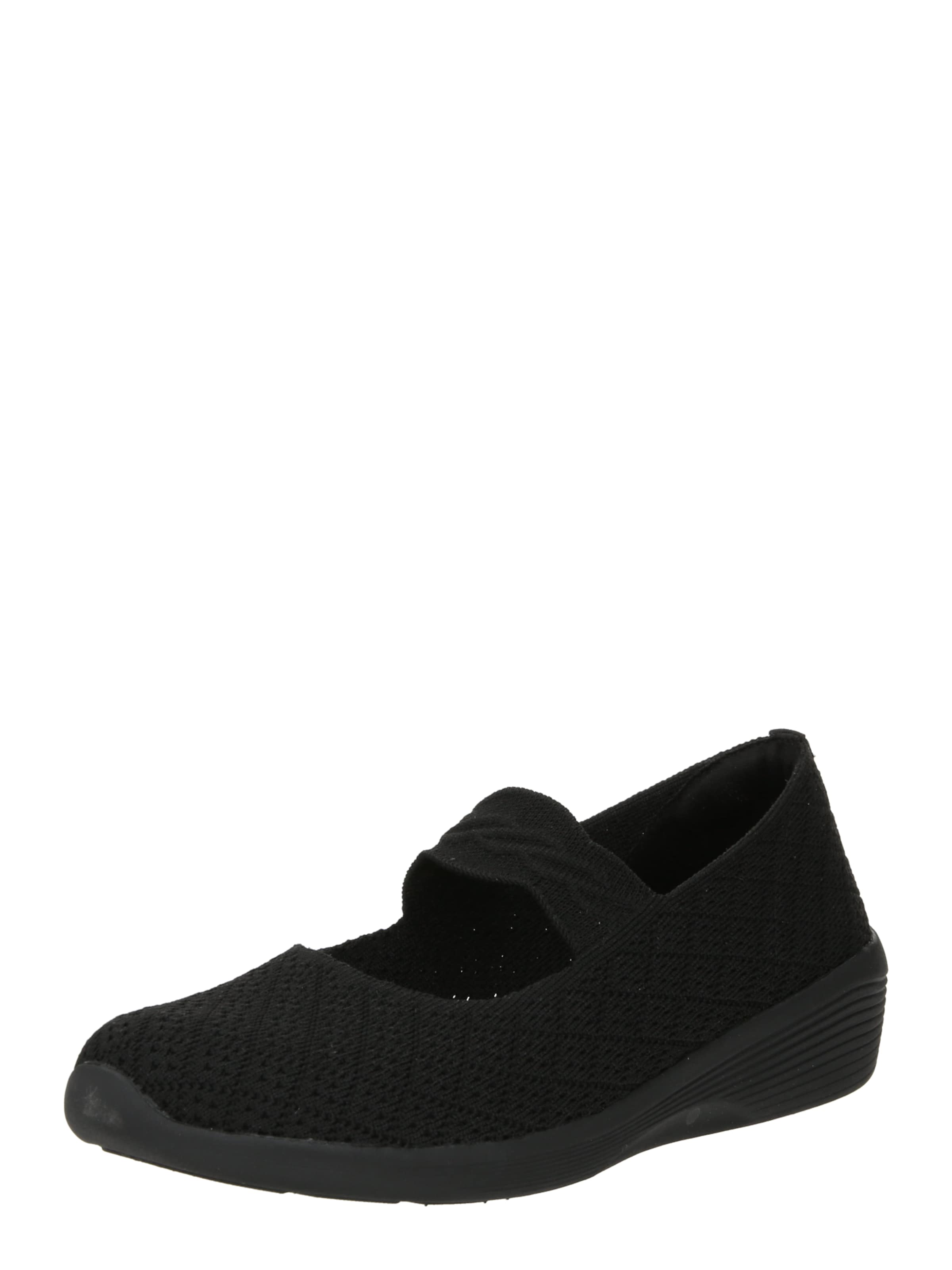 SKECHERS Balerini cu curea glezna 'Arya' femei negru 36