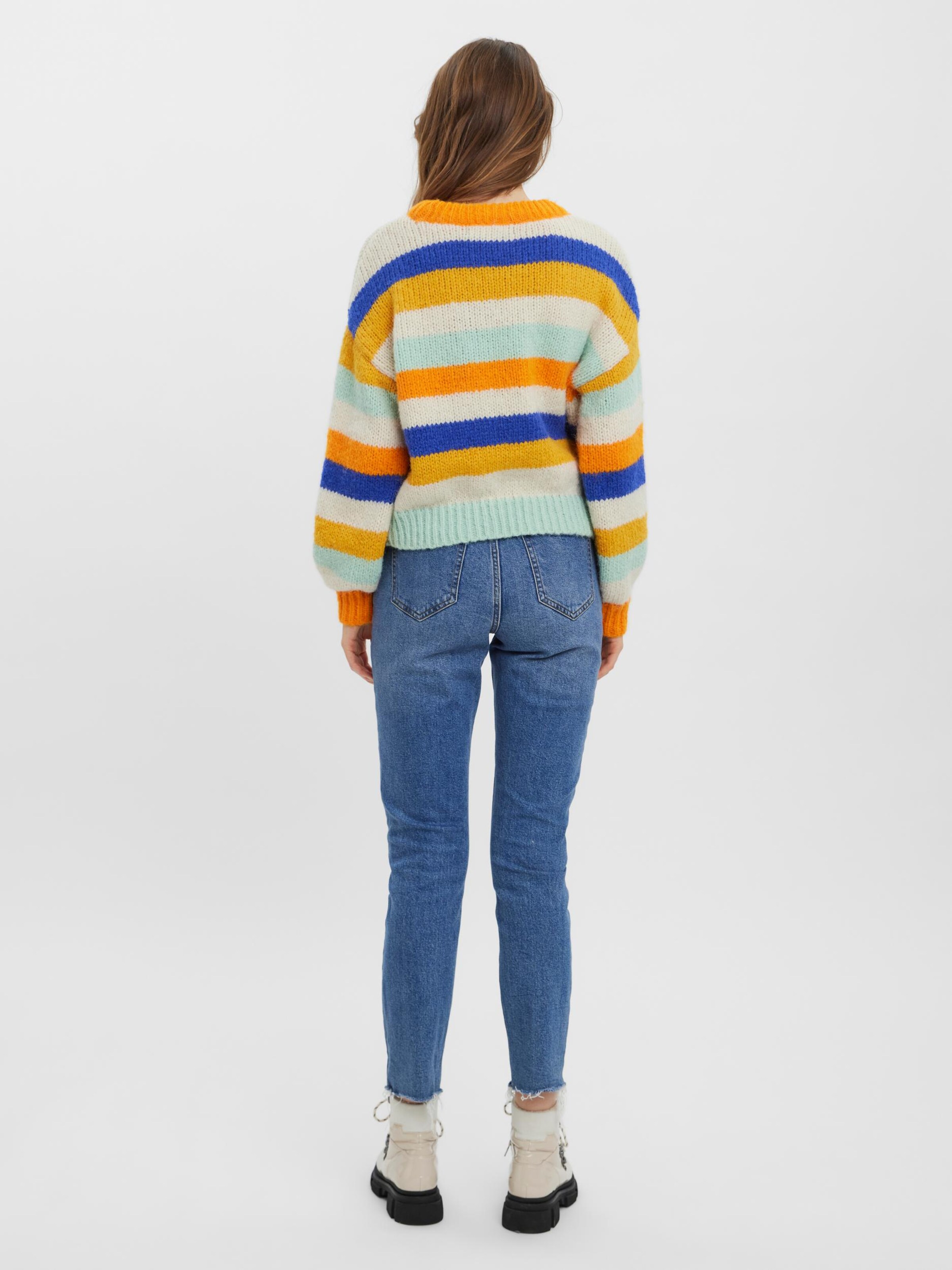 Vero Moda Pull-Over 'wine' L Orange