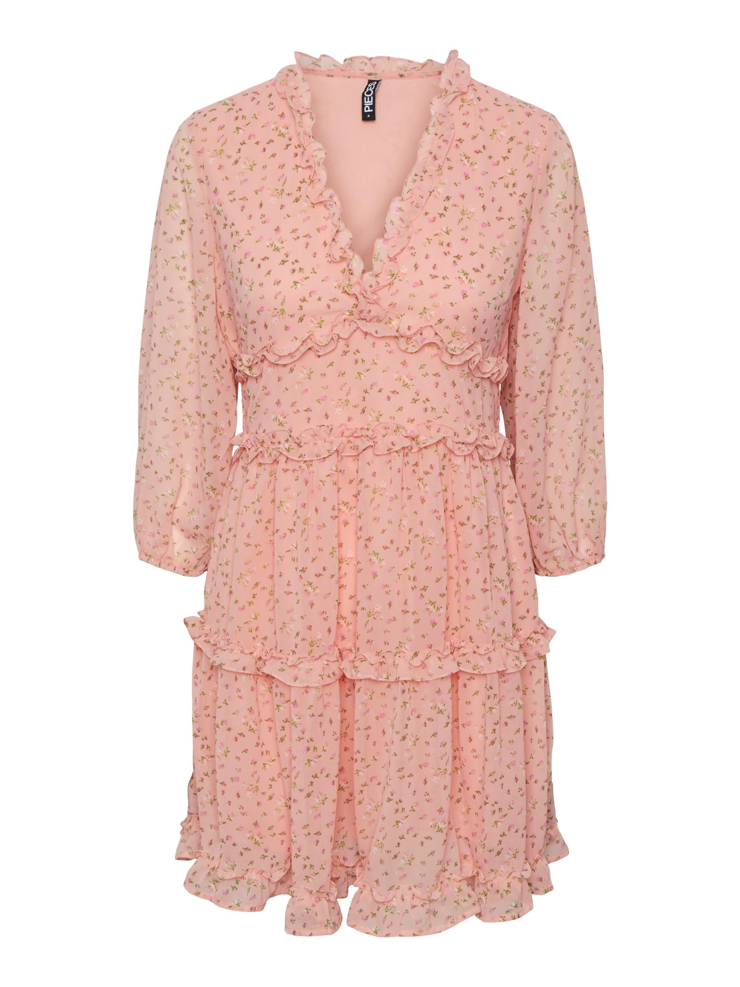 Pieces Robe 'nanna' 40 Rose