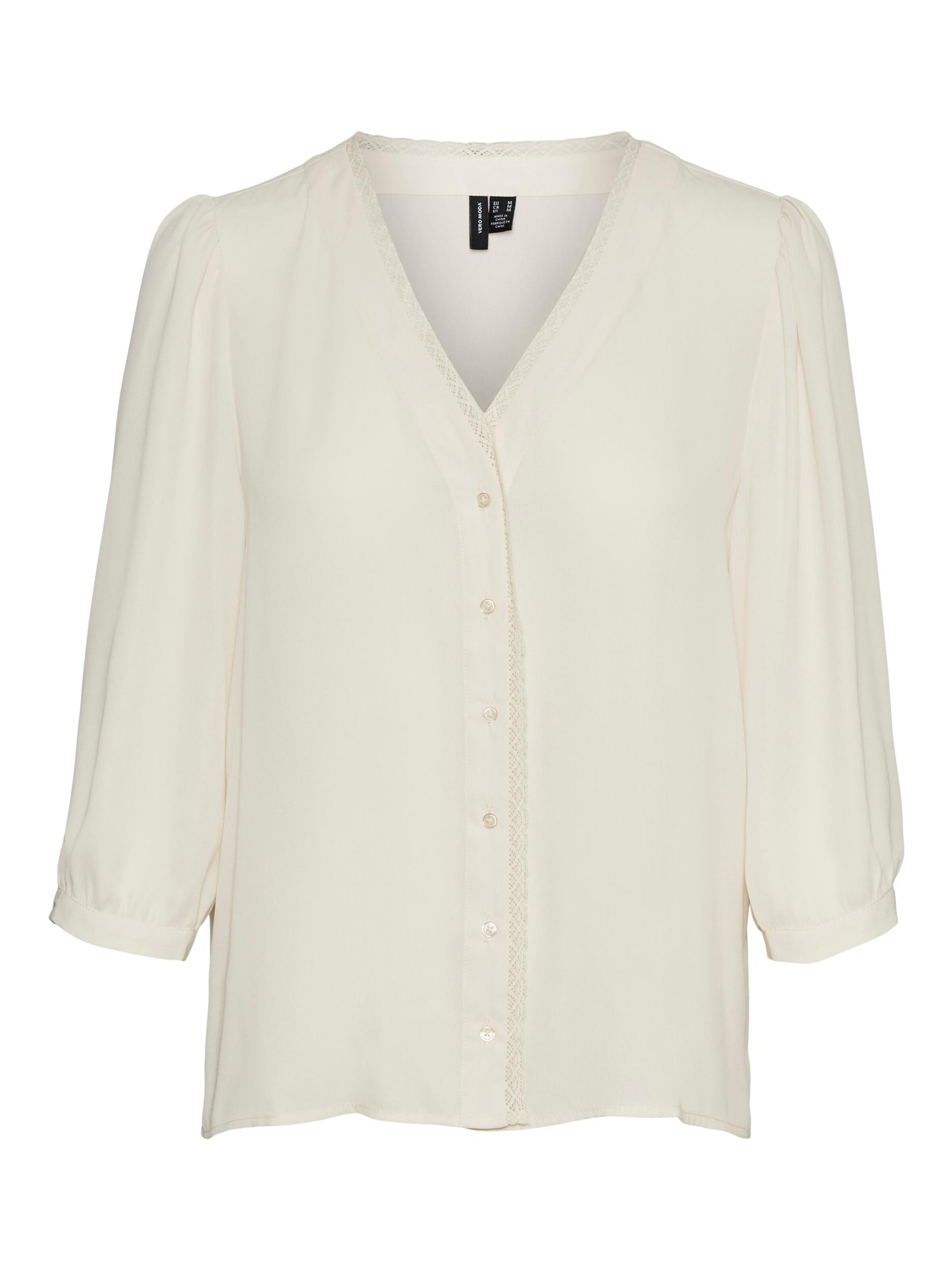 Vero Moda Chemisier 'maple' L Blanc