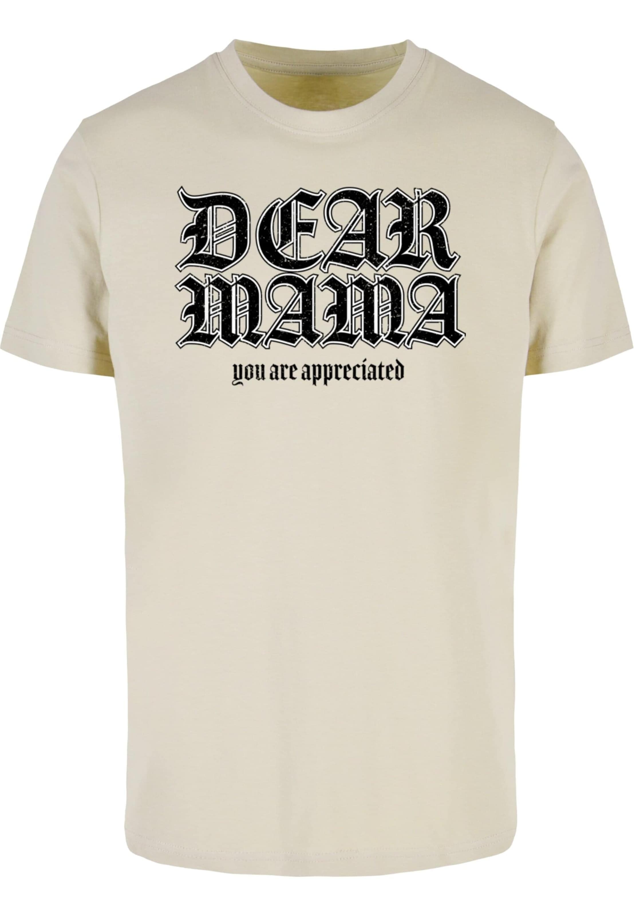 Mister Tee Póló 'Dear Mama' férfi bézs 5xl