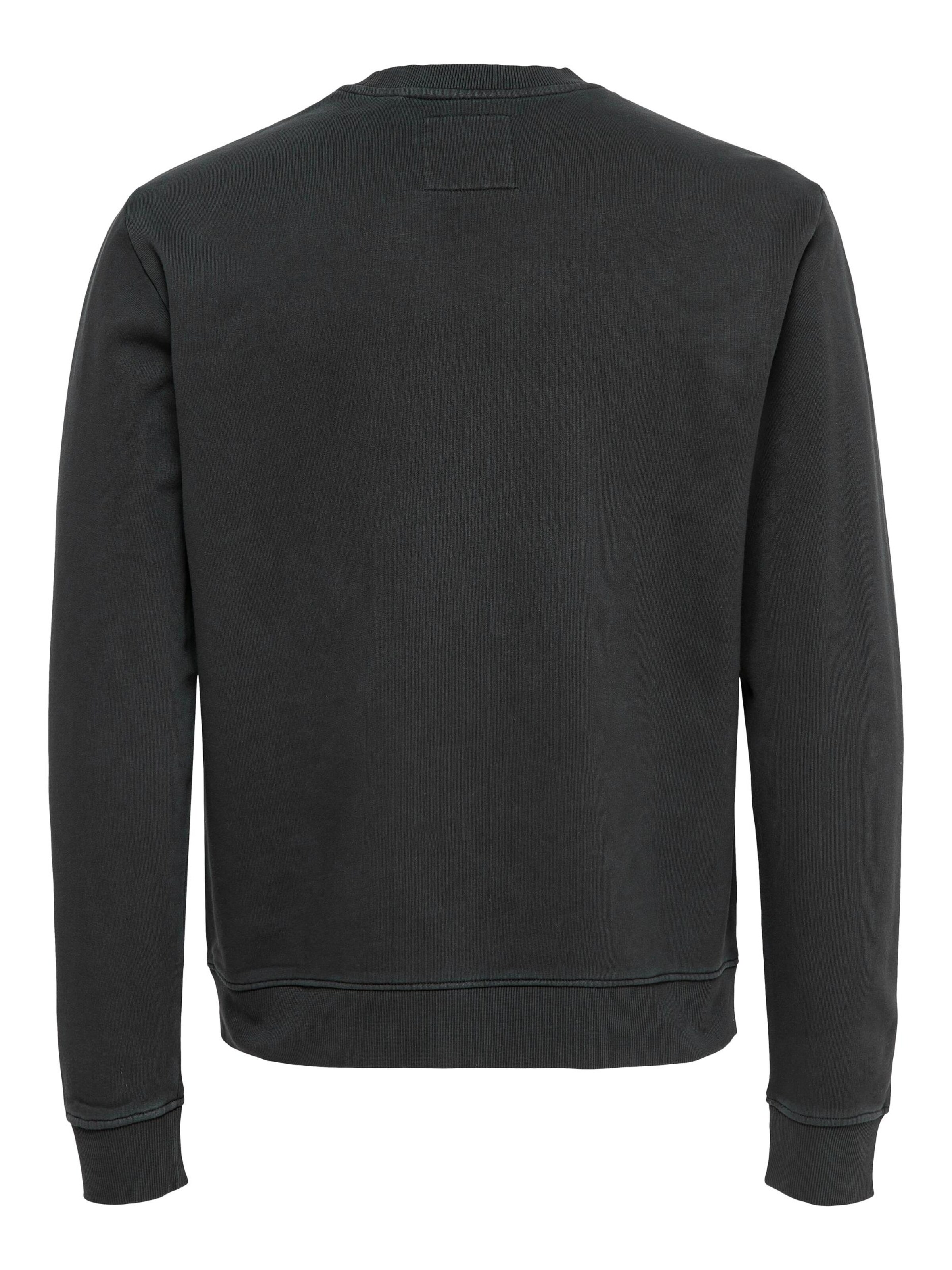Only & Sons Sweat-Shirt 'jimi' L Noir