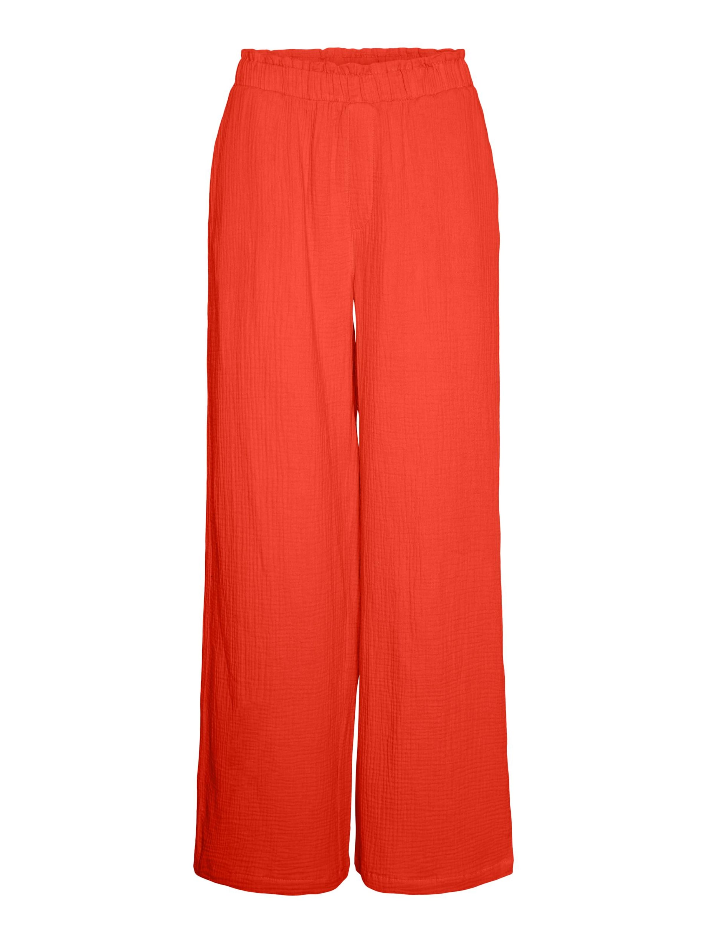 Vero Moda Pantalon 34 Rouge