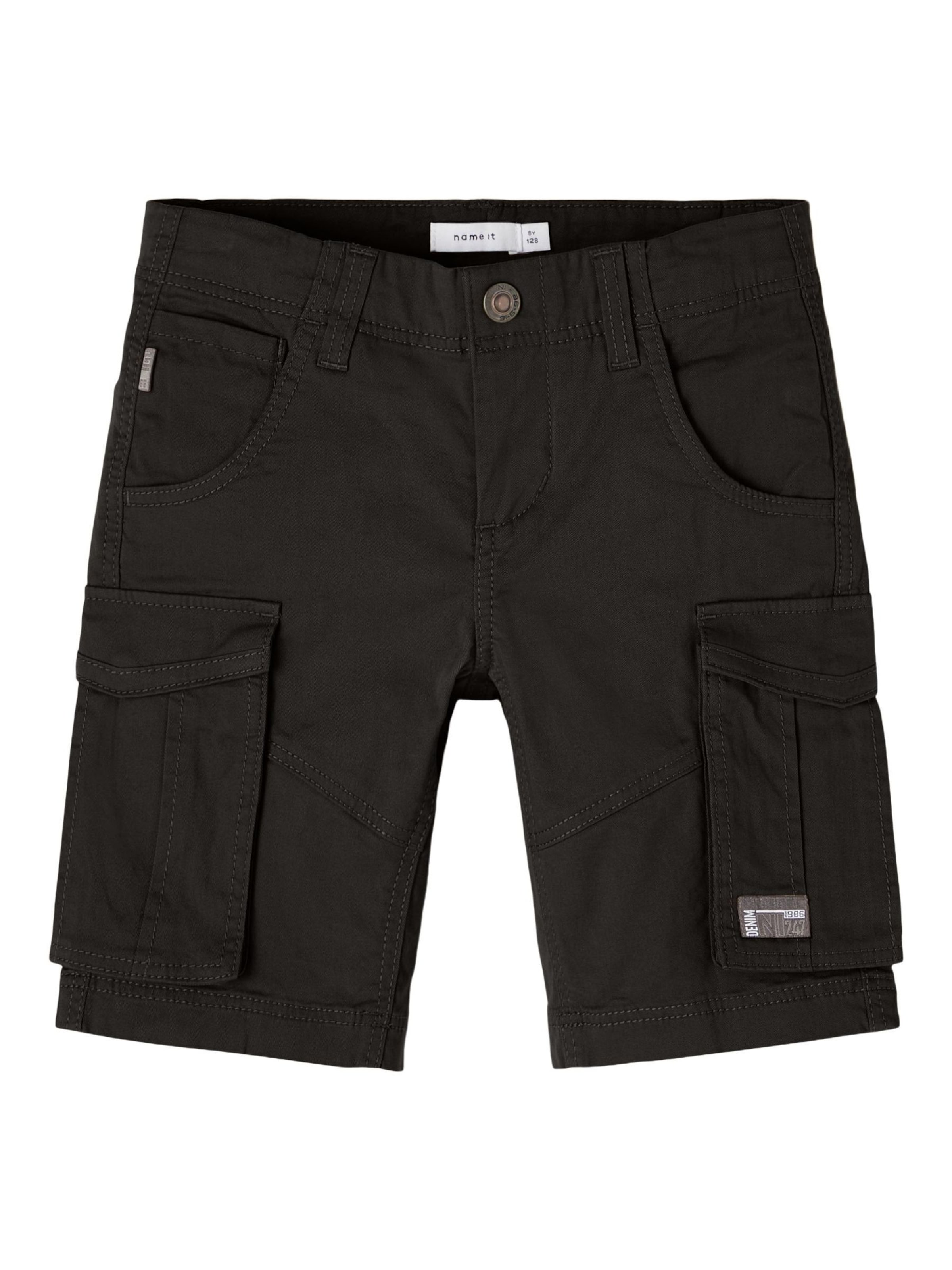 NAME IT Pantaloni 'Ryan' jungen negru 104