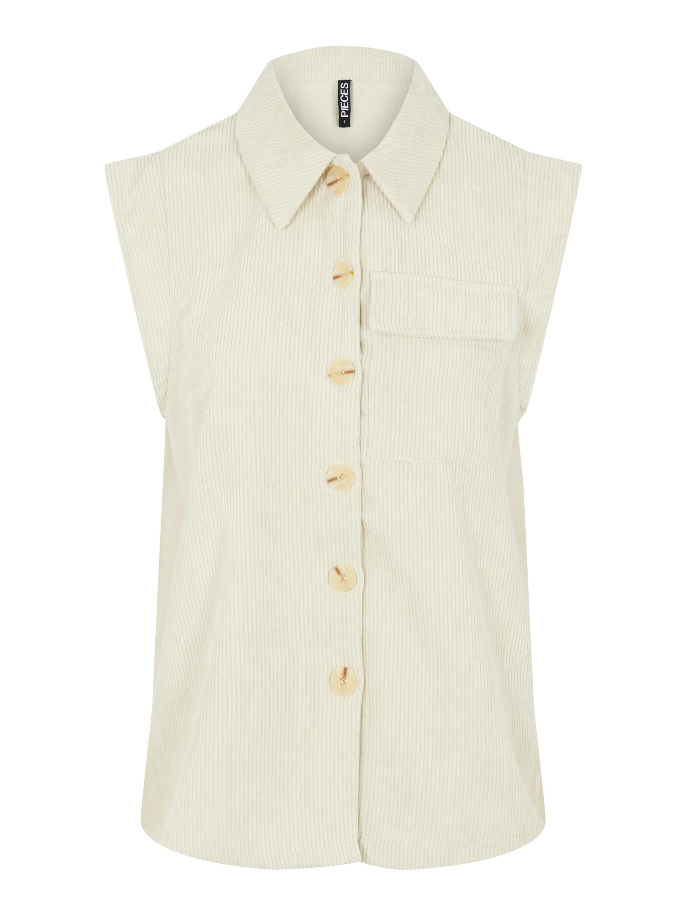 Pieces Chemisier 'ossy' L Blanc