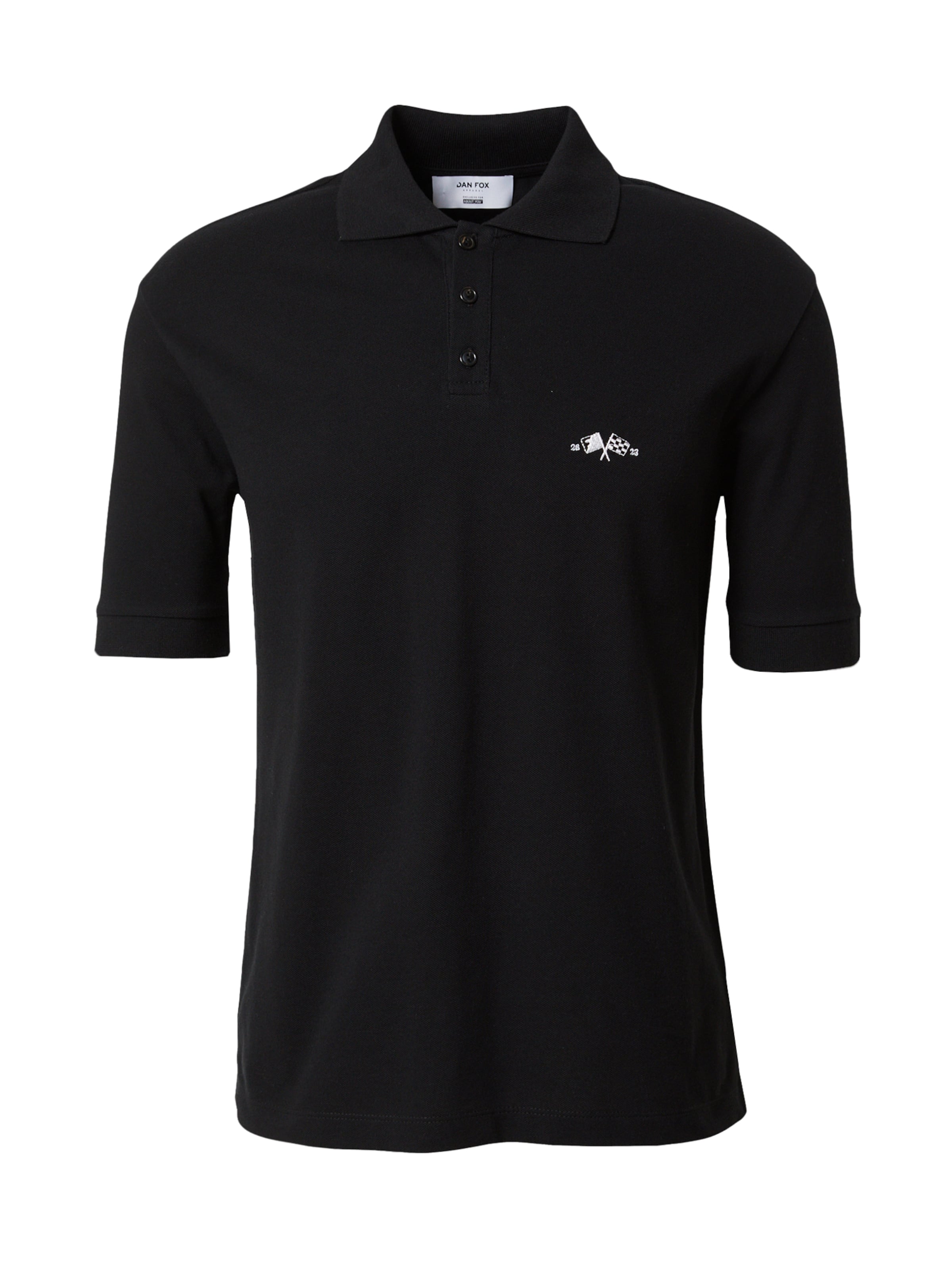 DAN FOX APPAREL Tricou bǎrați negru s