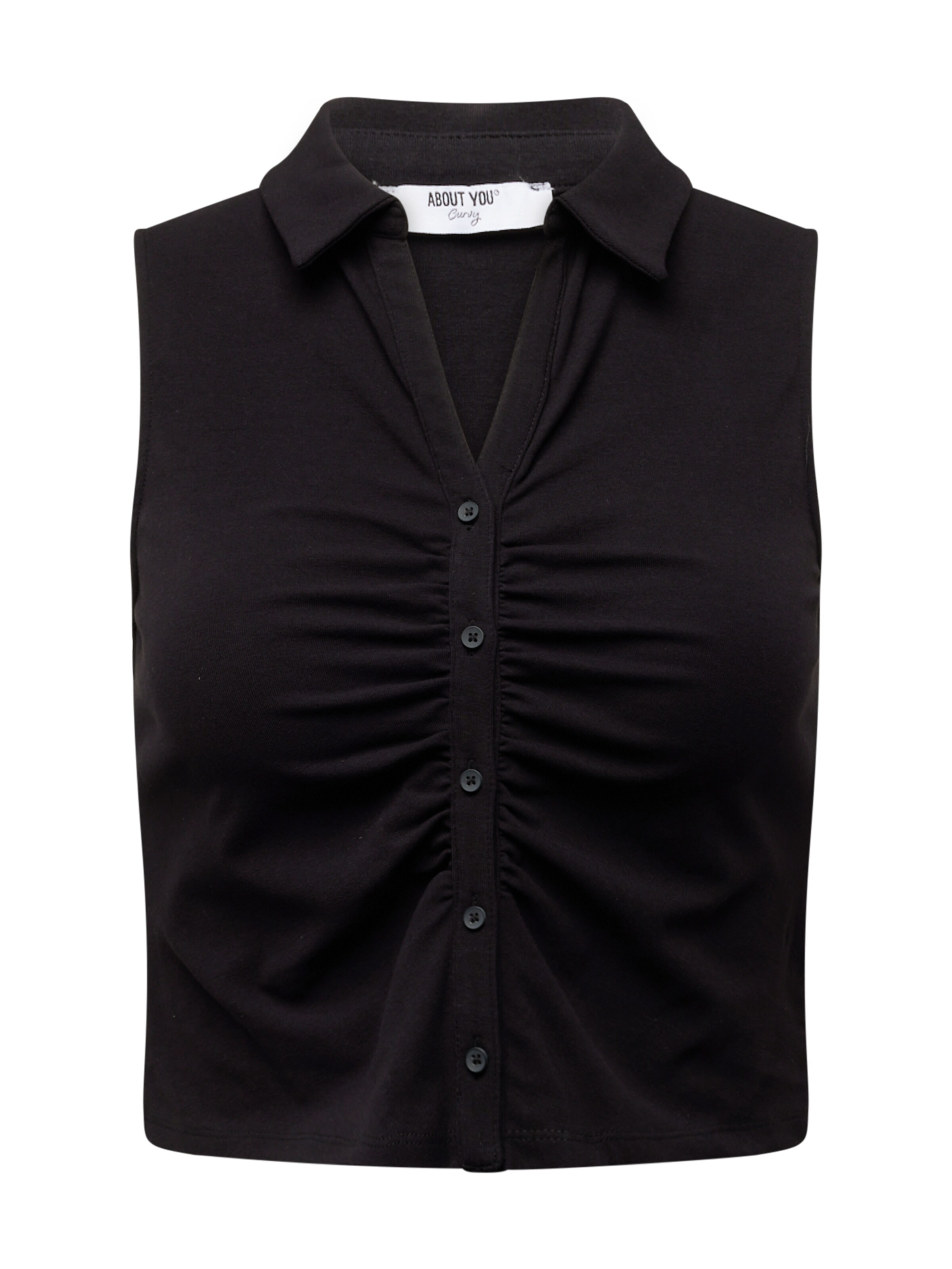 ABOUT YOU Curvy Top 'Nancy' frauen schwarz 7xl