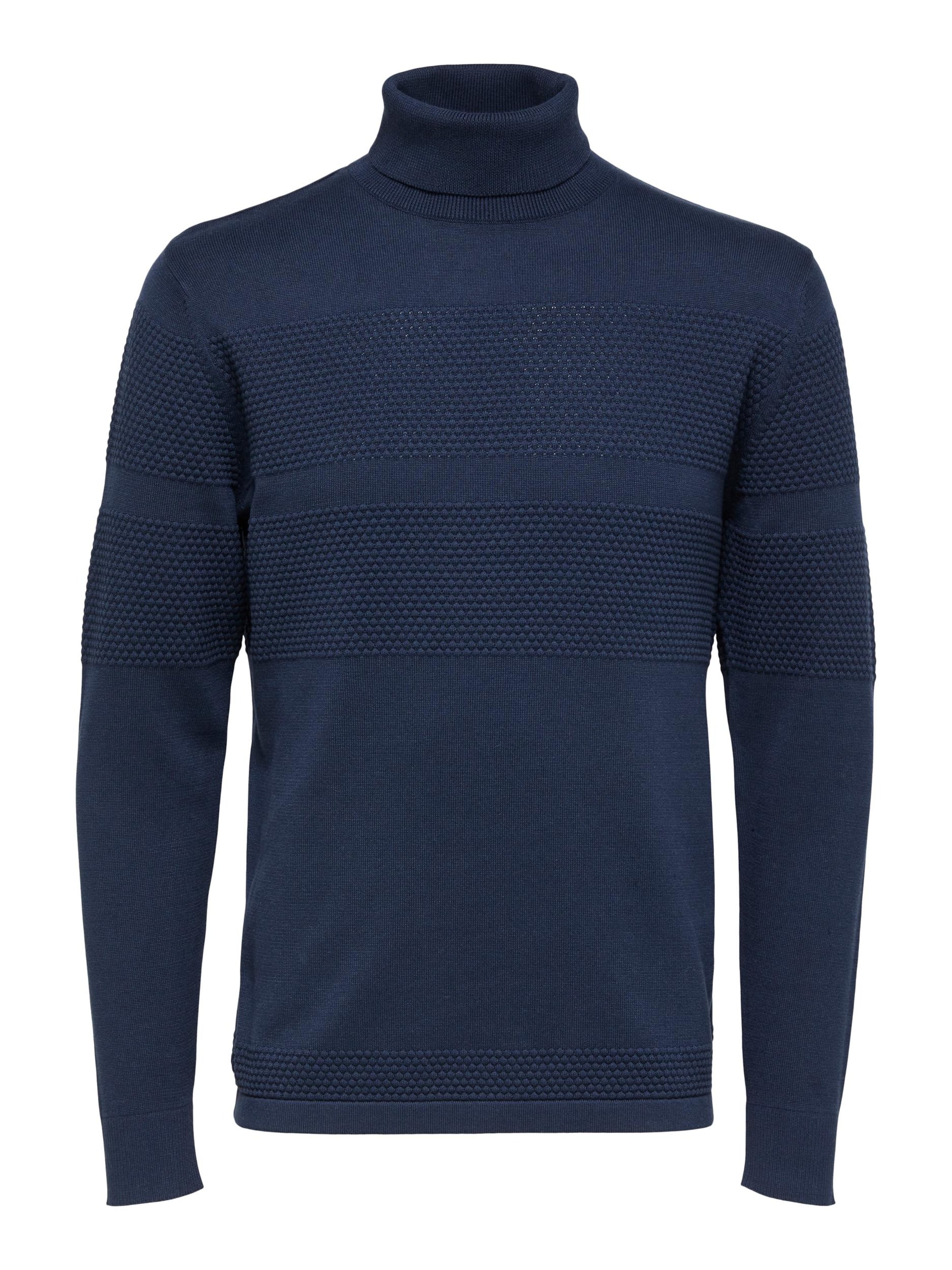 Selected Homme Pull-Over 'maine' L Bleu