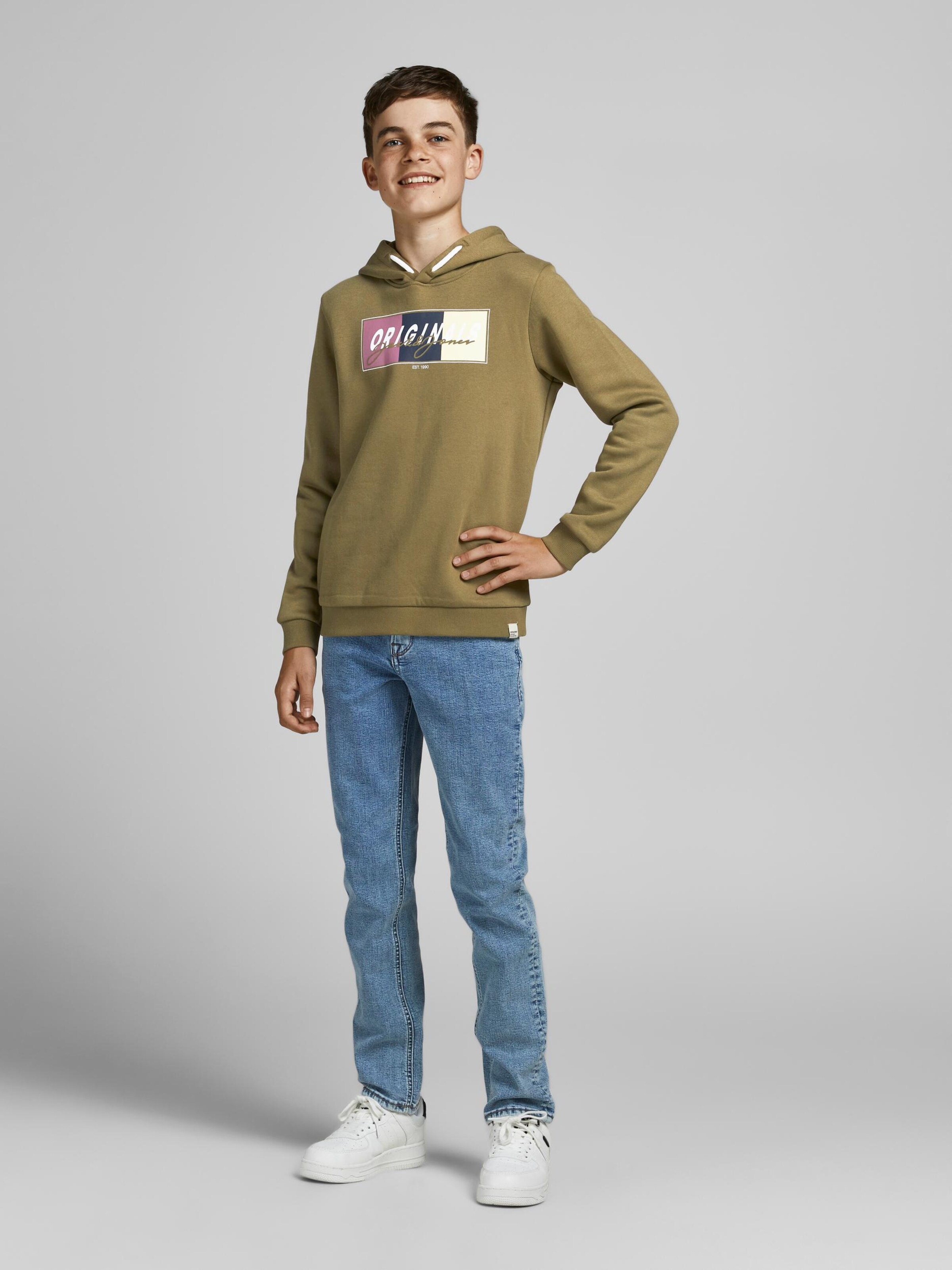 Jack & Jones Junior Sweat 'mason' 152 Vert