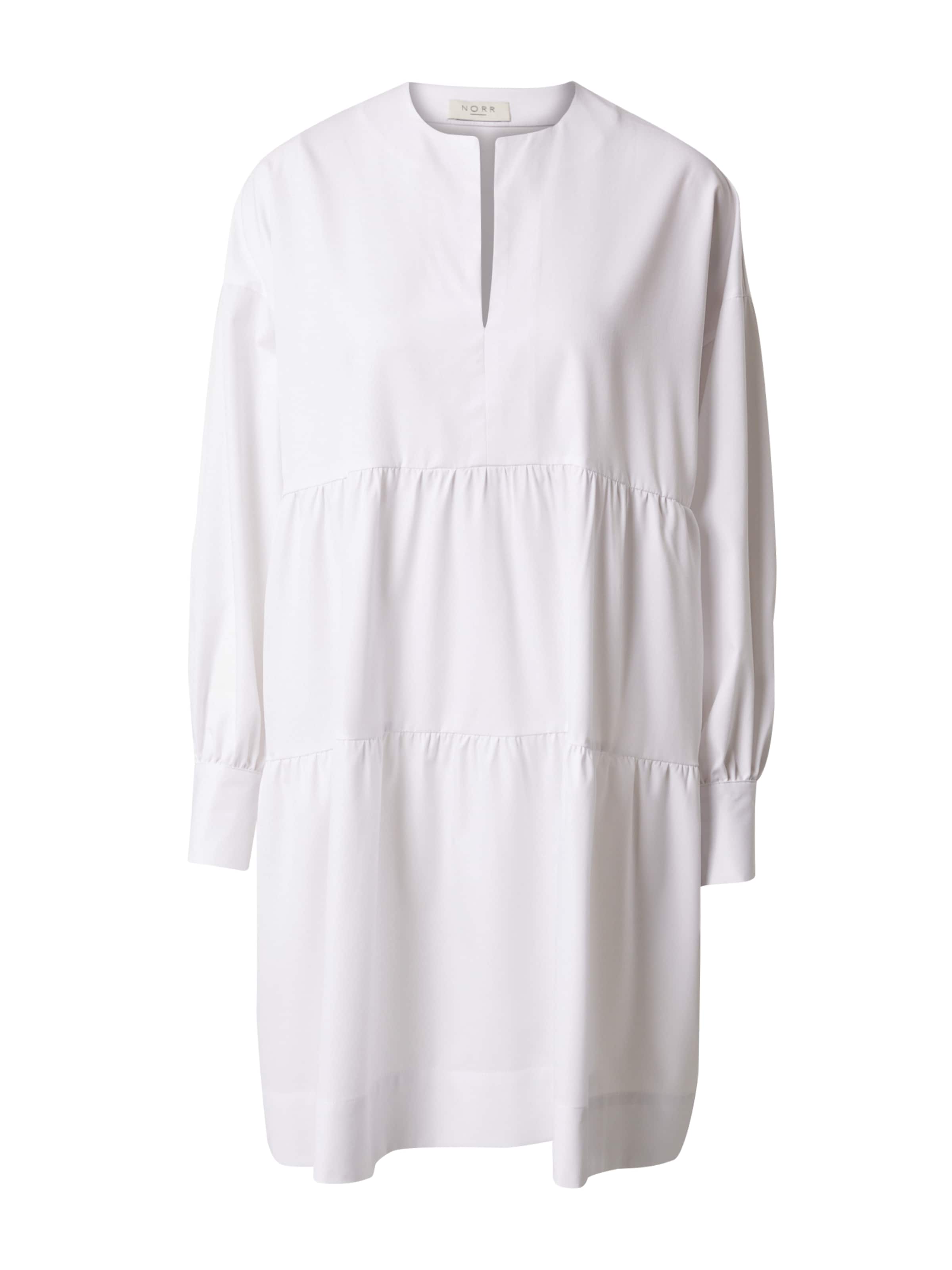 NORR Rochie tip bluză femei alb 38