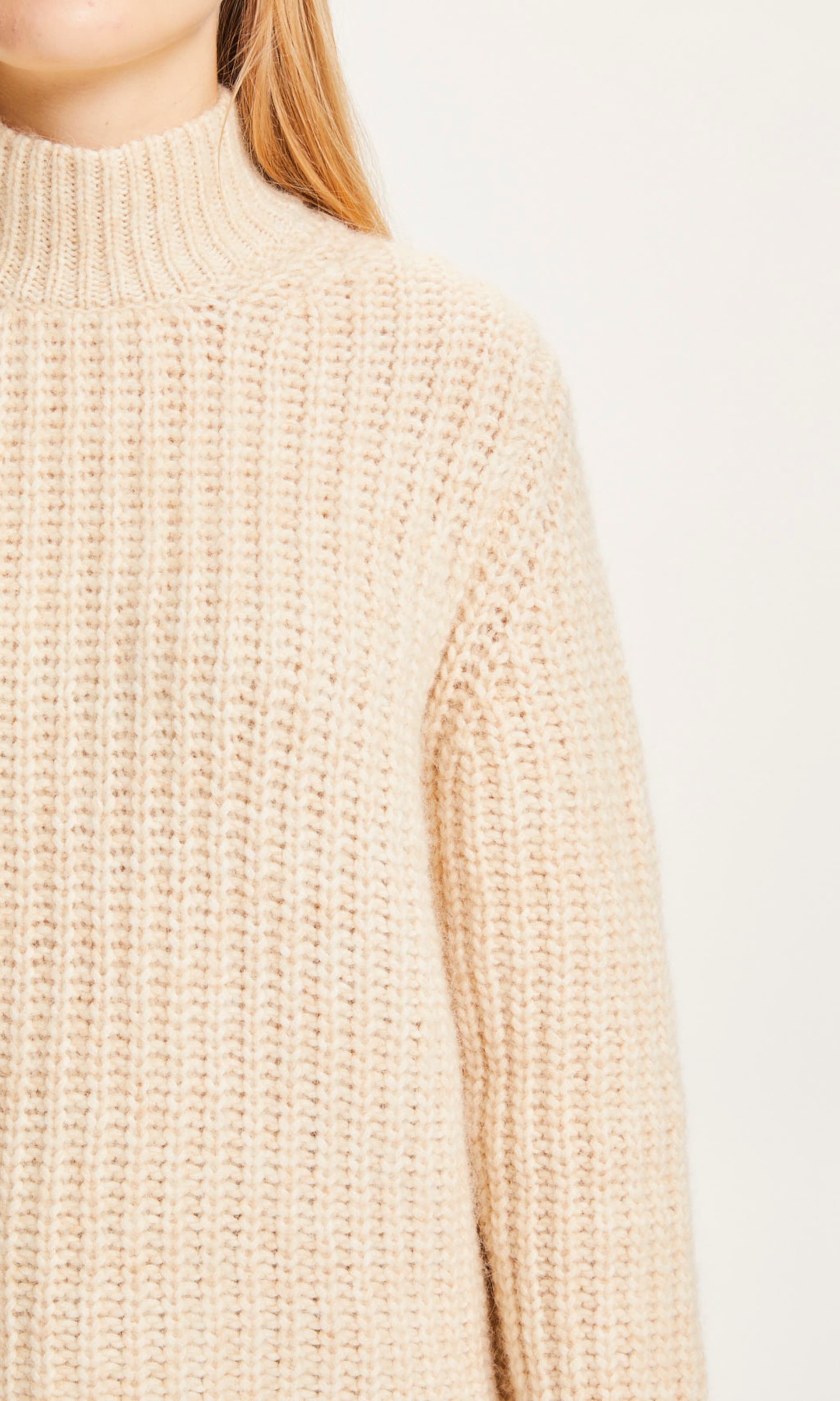Knowledgecotton Apparel Pull-Over 'myrthe' XS Beige