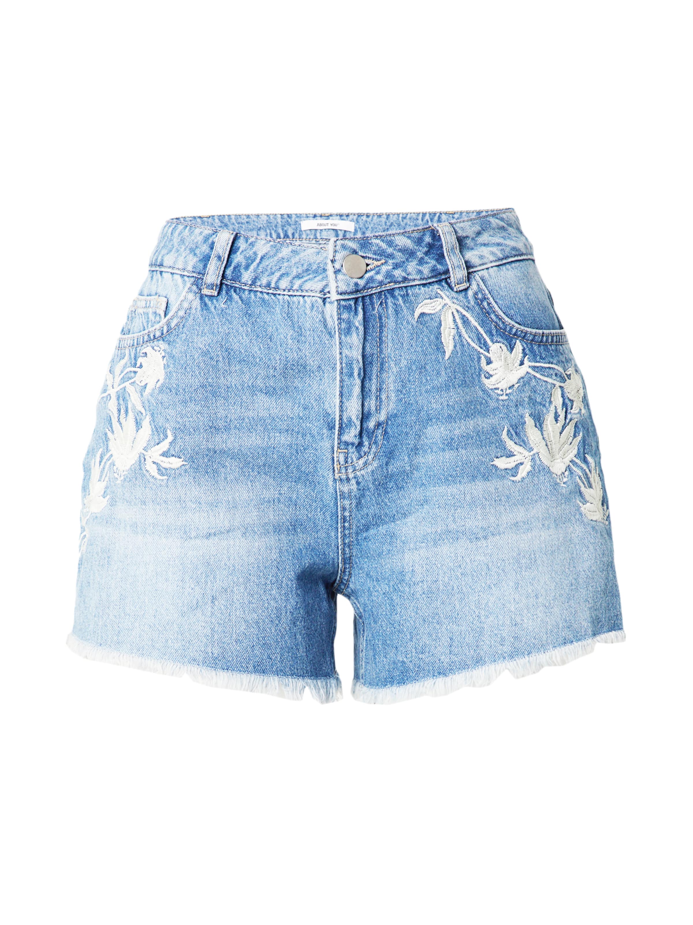 ABOUT YOU Jeans 'Gemma Shorts' femei blau 34