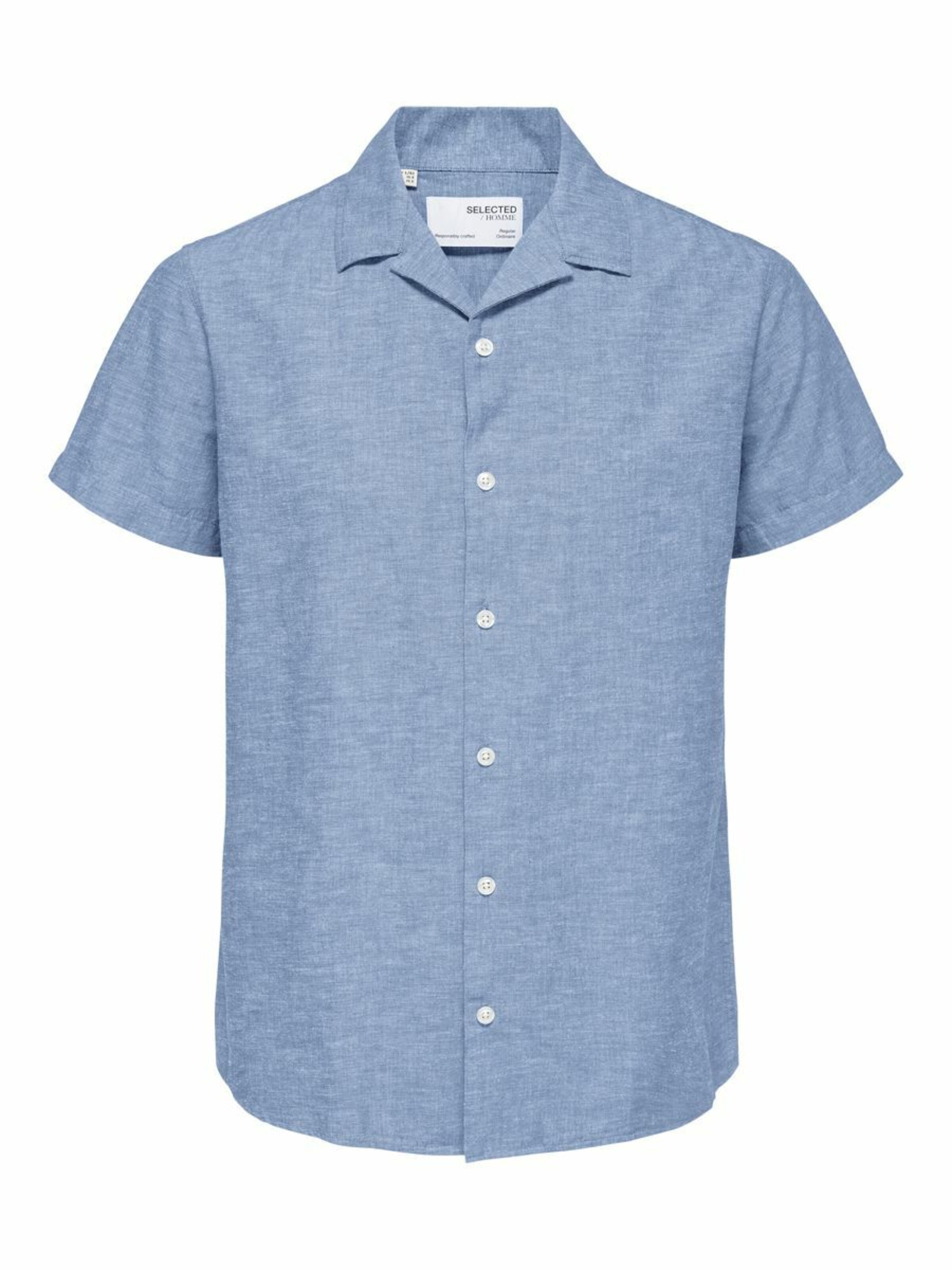 Selected Homme Chemise M Bleu