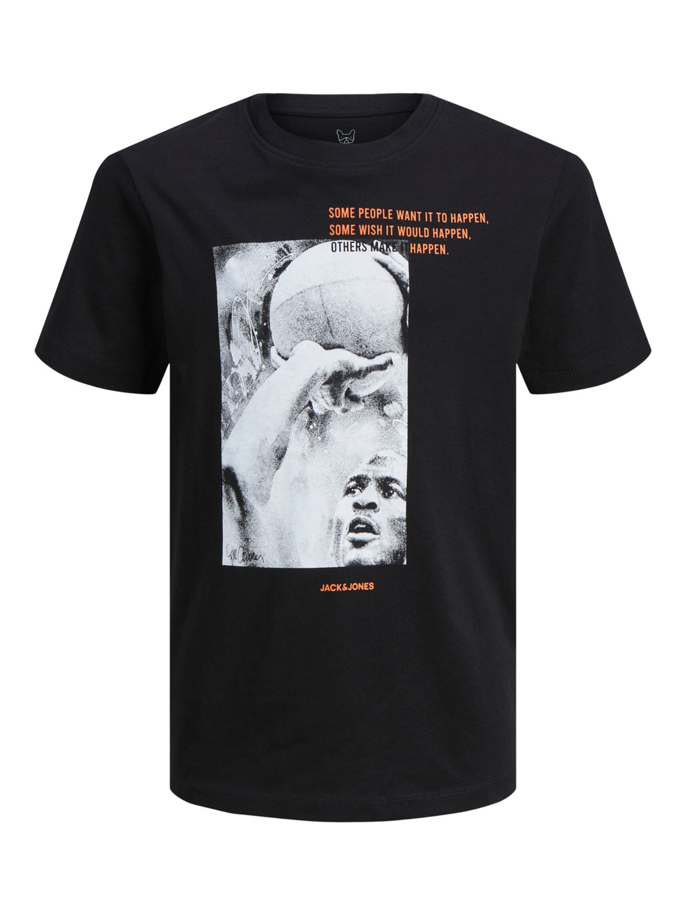Jack & Jones Junior T-Shirt 'legends' 152 Noir