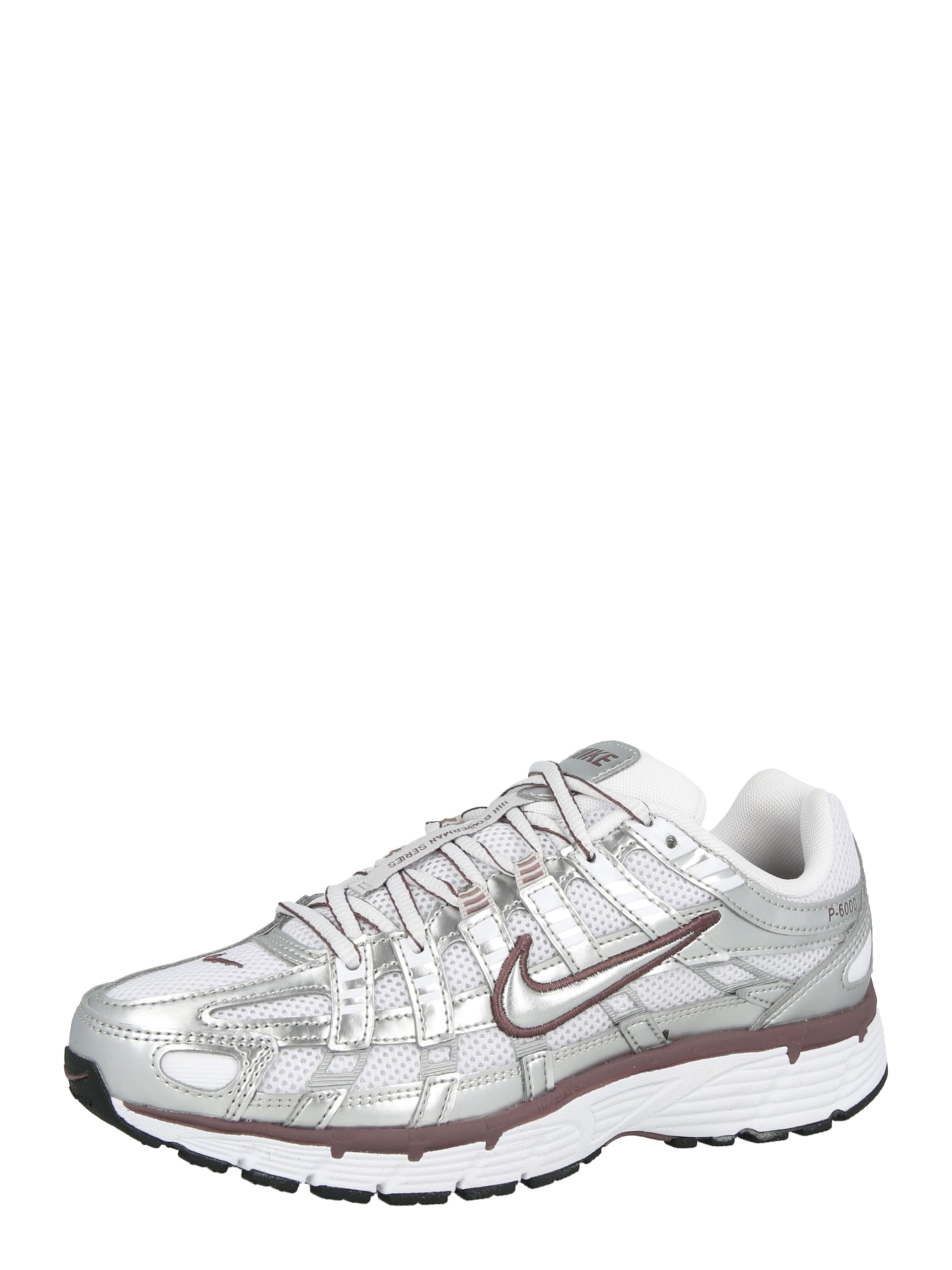 Nike Sportswear Nízke tenisky 'P-6000' ženy strieborná 375