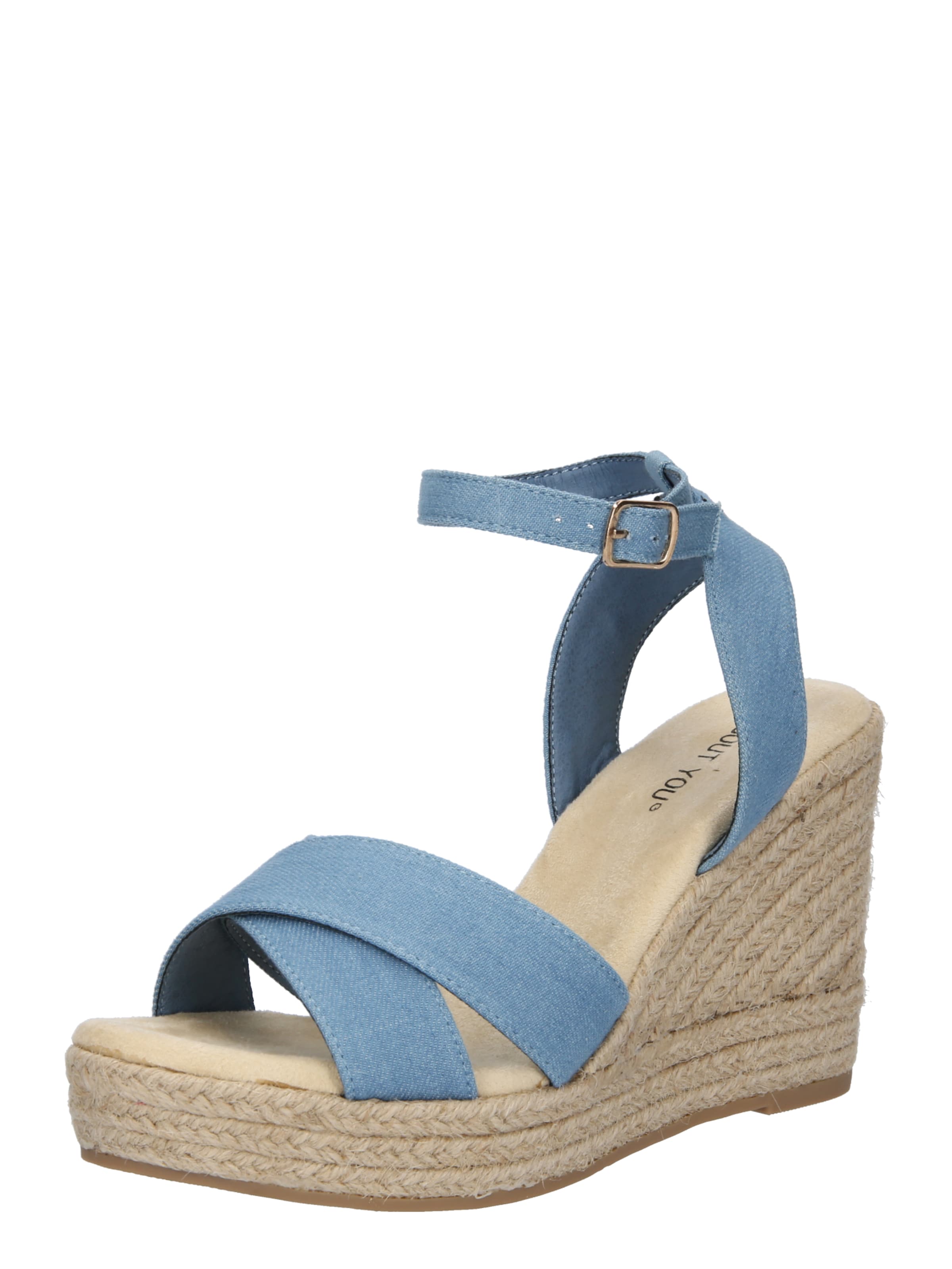 ABOUT YOU Pumps 'Juliana' femei blau 38