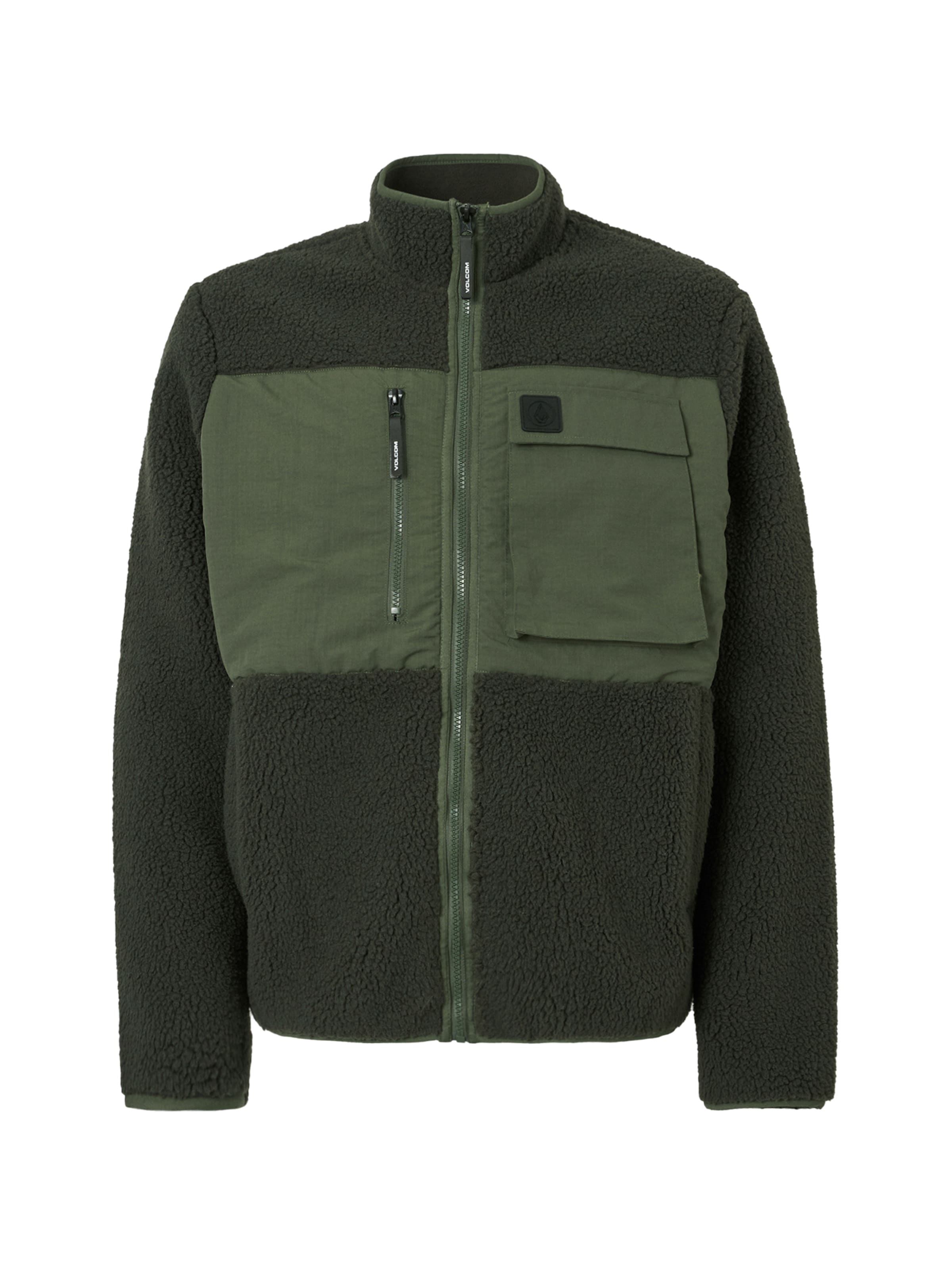 Volcom Flisová bunda 'STORM STONE' muzi zelená m