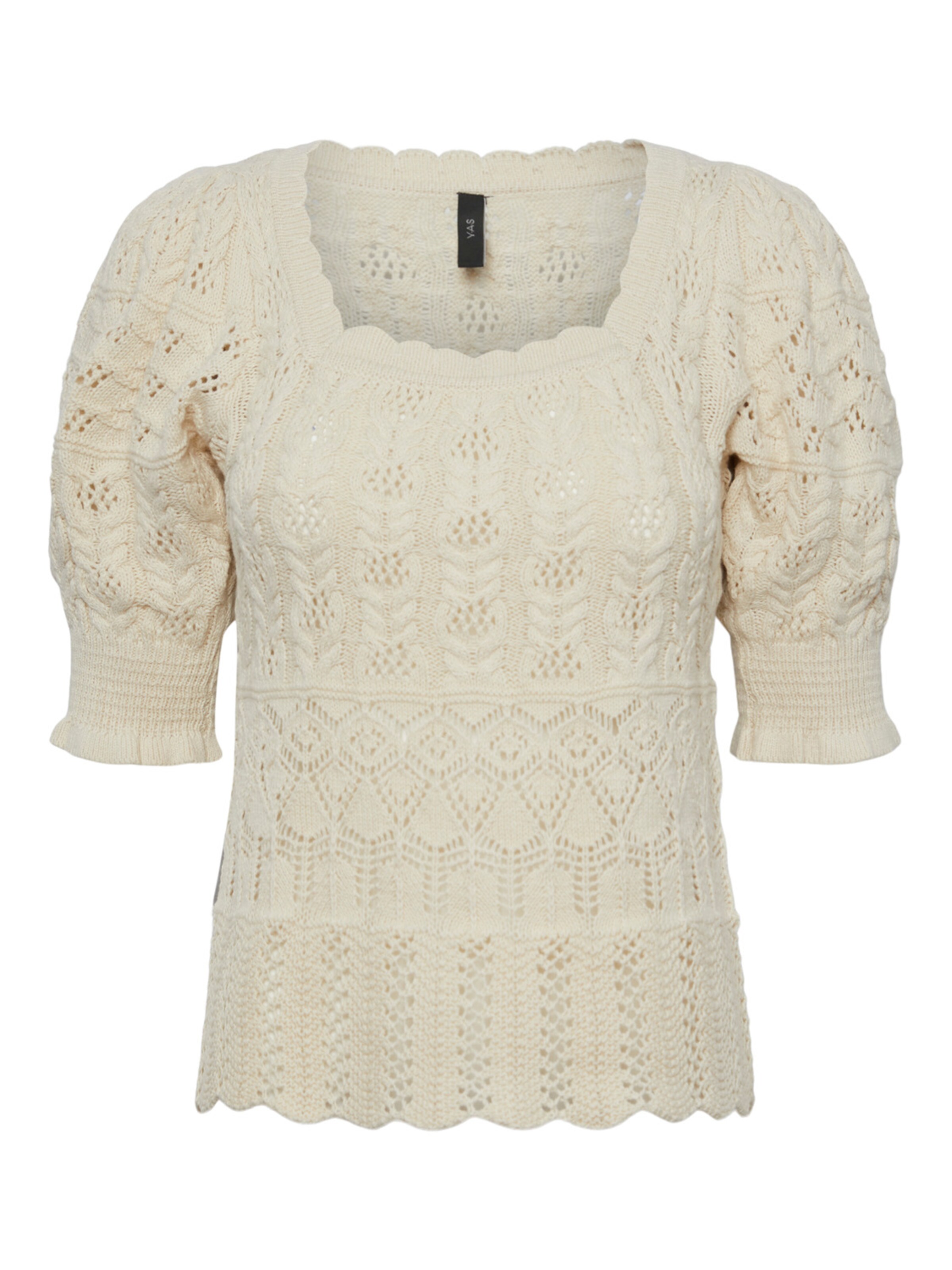 Y.A.S T-Shirt 'esther' L Beige